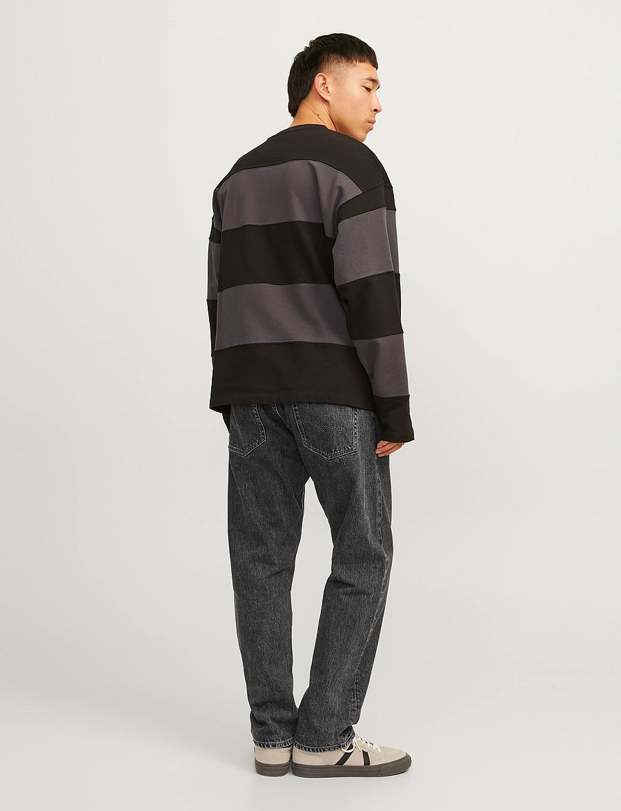 Jack & Jones - JJIALEX JJORIGINAL SBD 499 NOOS - weite jeans - black denim - 3