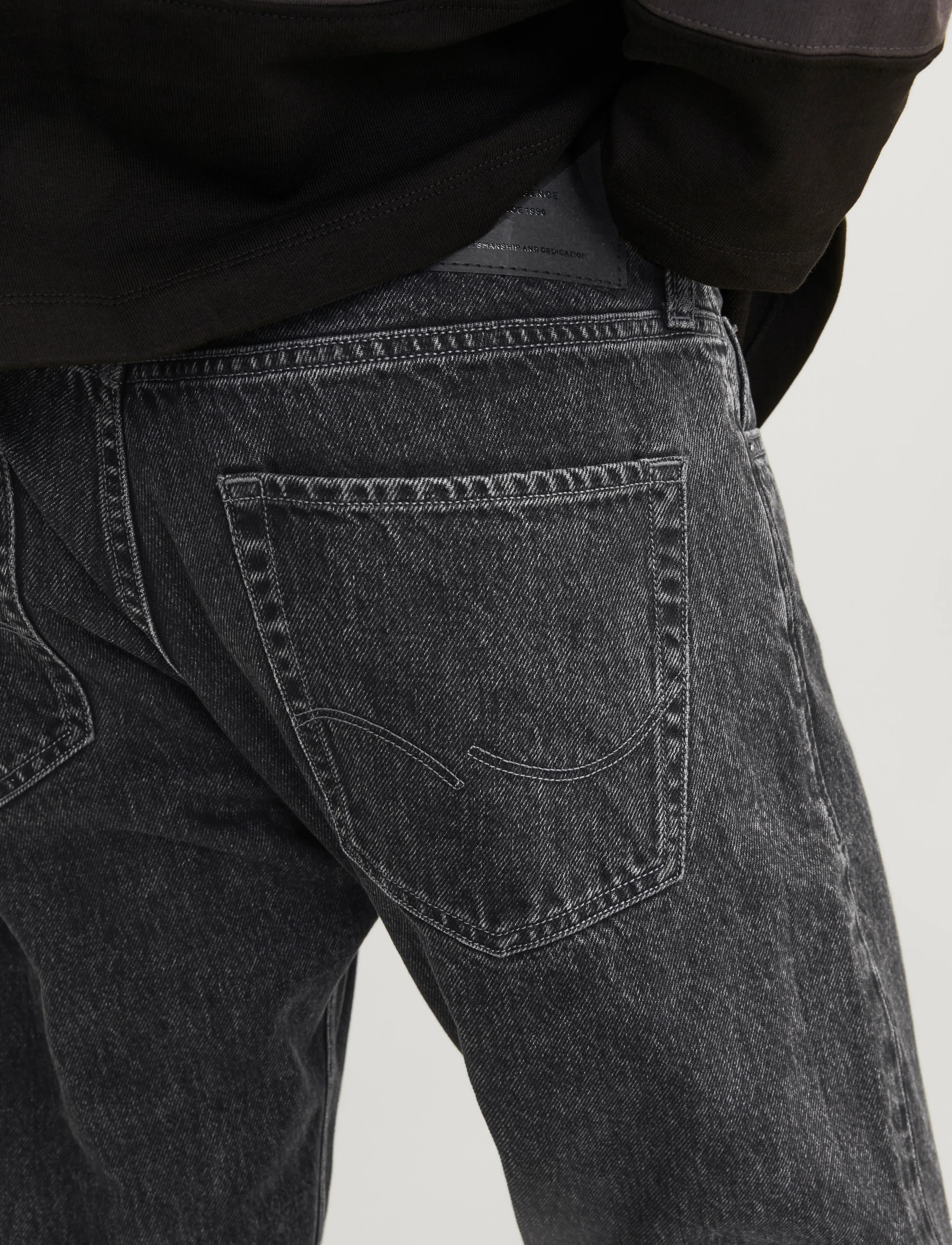 Jack & Jones - JJIALEX JJORIGINAL SBD 499 NOOS - loose jeans - black denim - 5