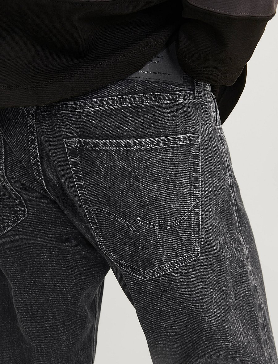 Jack & Jones - JJIALEX JJORIGINAL SBD 499 NOOS - weite jeans - black denim - 5
