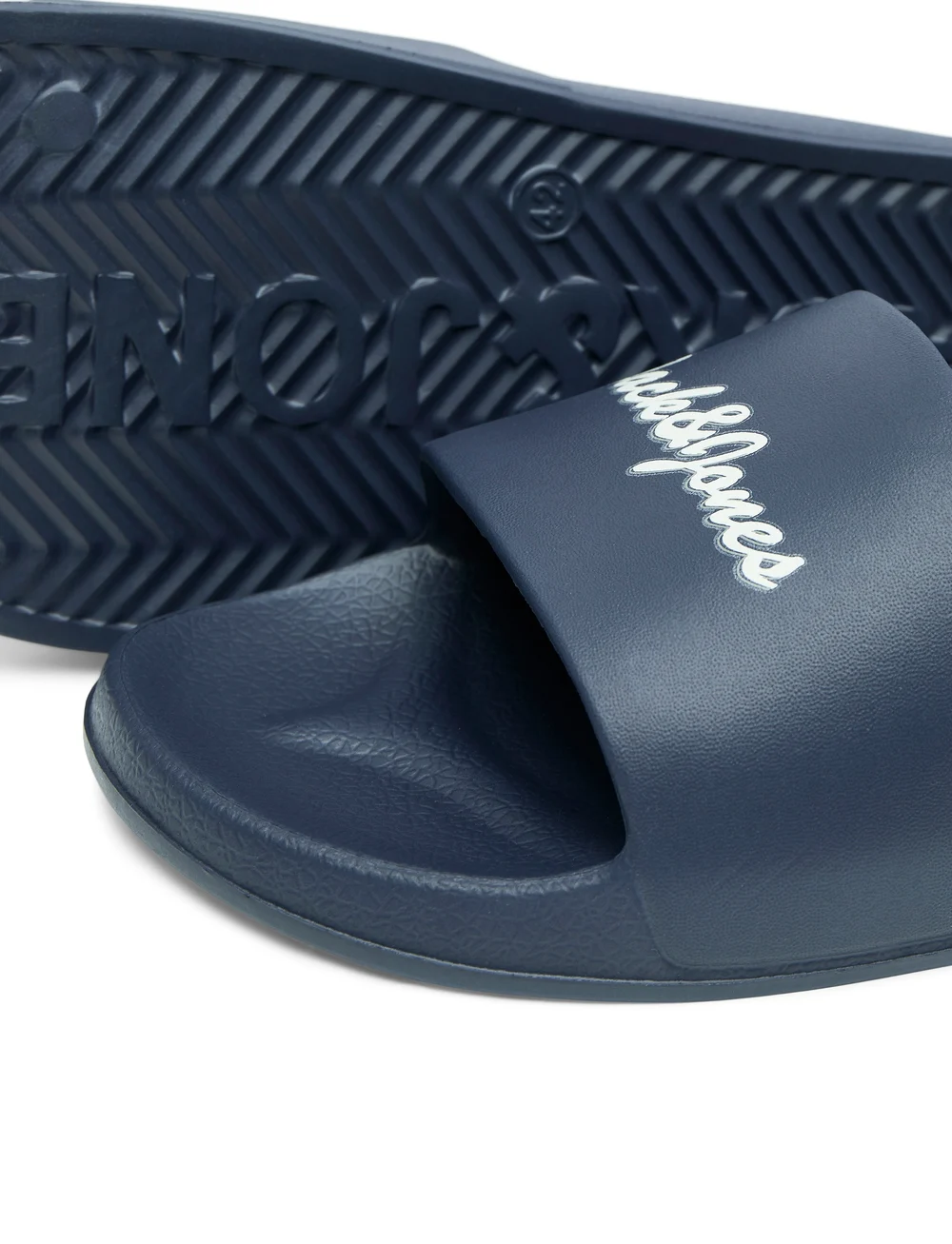 Jack & Jones - JFWJERRY MOULDED LOGO SLIDER - rantasandaalit - navy blazer - 5