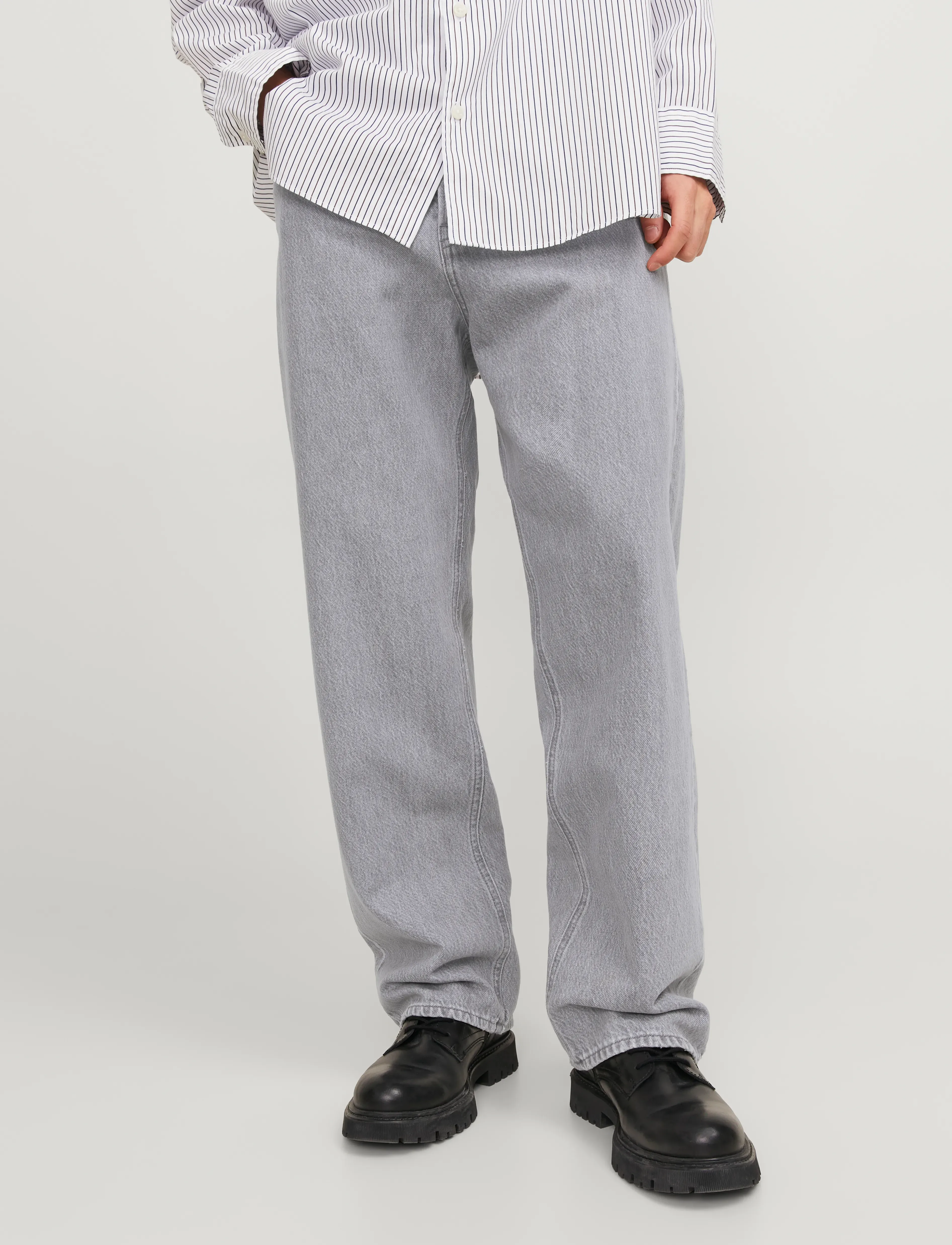 Jack & Jones JJIALEX JJORIGINAL SBD 331 NOOS - Kollektionen - GREY DENIM / grey