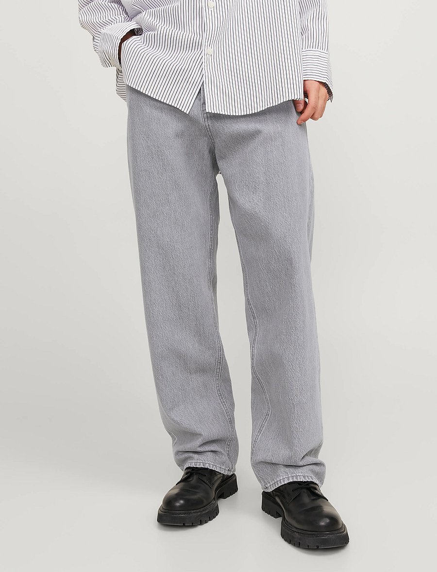Jack & Jones - JJIALEX JJORIGINAL SBD 331 NOOS - weite jeans - grey denim - 0