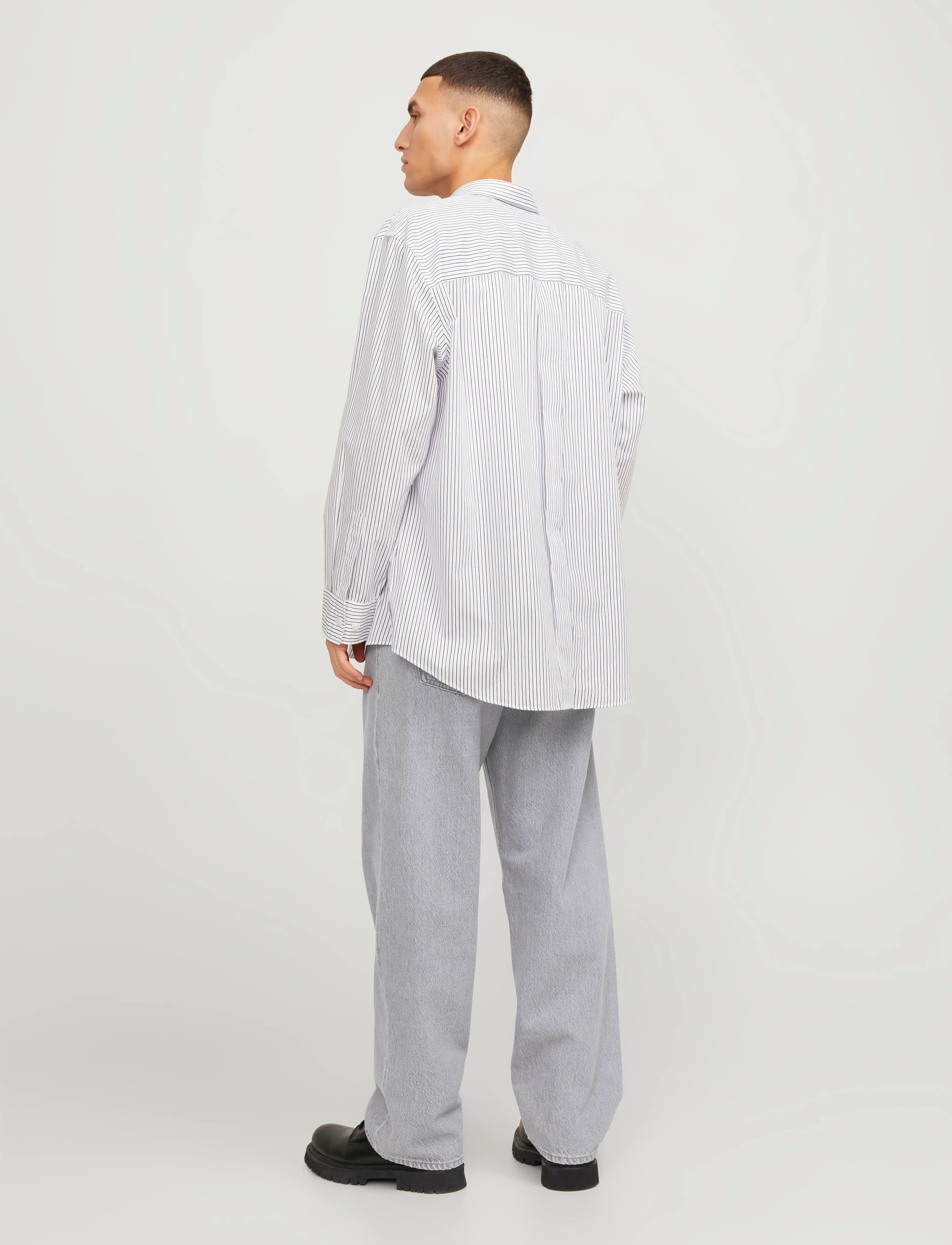 Jack & Jones - JJIALEX JJORIGINAL SBD 331 NOOS - loose jeans - grey denim - 3