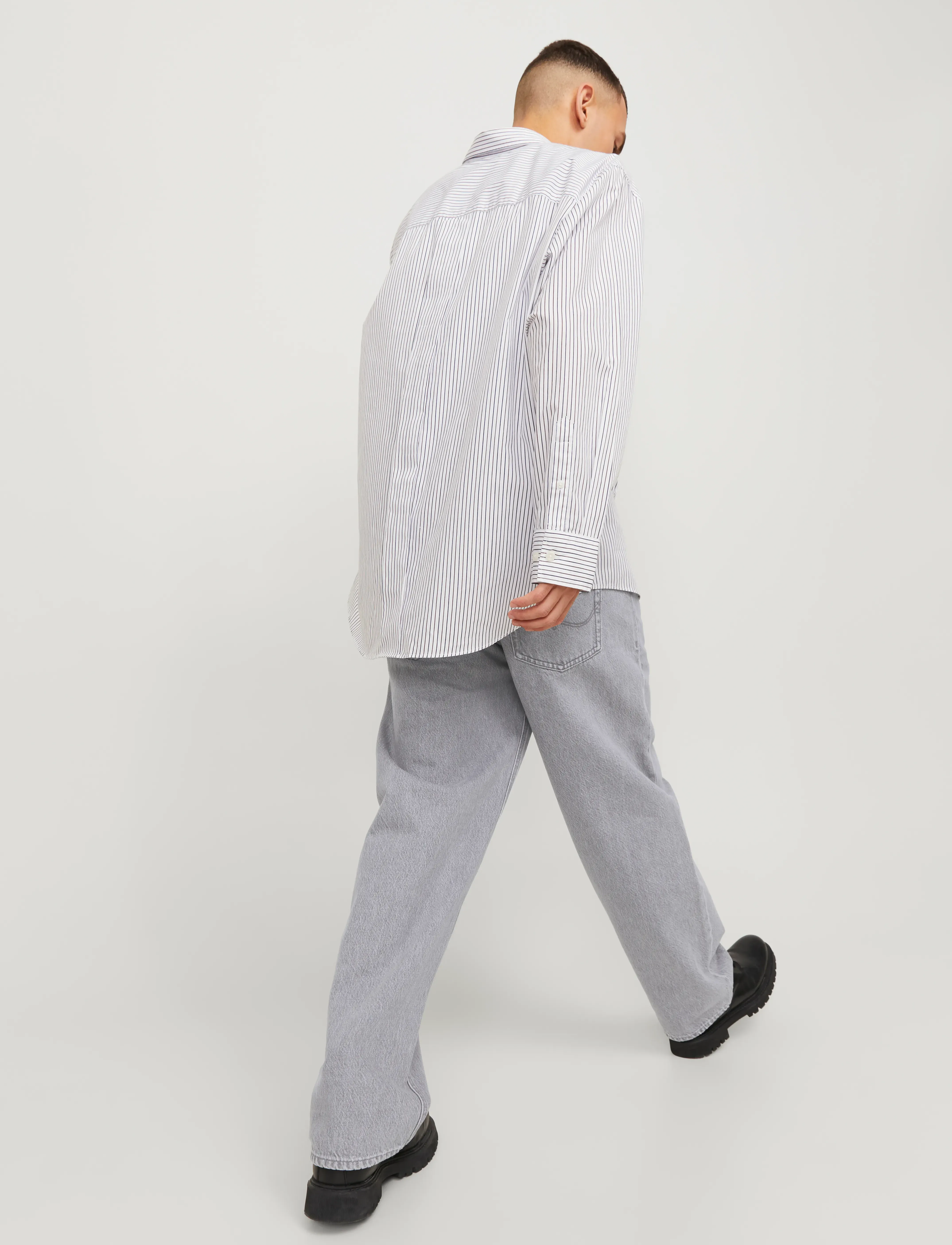 Jack & Jones - JJIALEX JJORIGINAL SBD 331 NOOS - loose jeans - grey denim - 4
