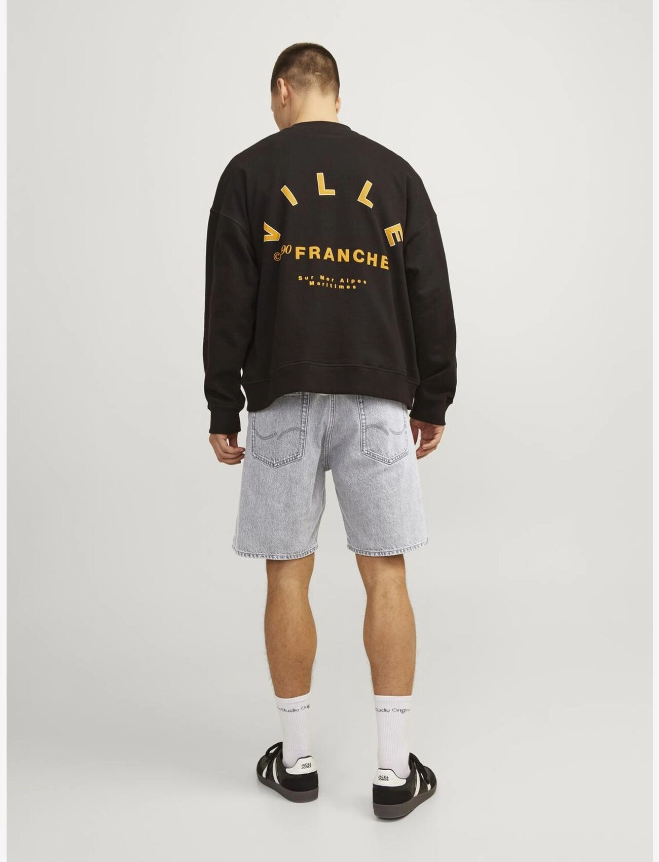 Jack & Jones - JJITONY JJORIGINAL SHORTS SBD 331 SN - grey denim - 3