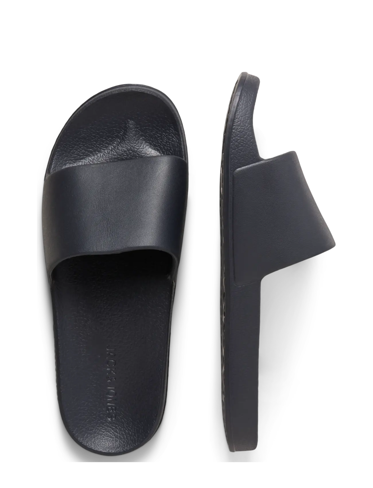 Jack & Jones - JFWJERRY MOULDED SLIDER - madalaimad hinnad - anthracite - 4