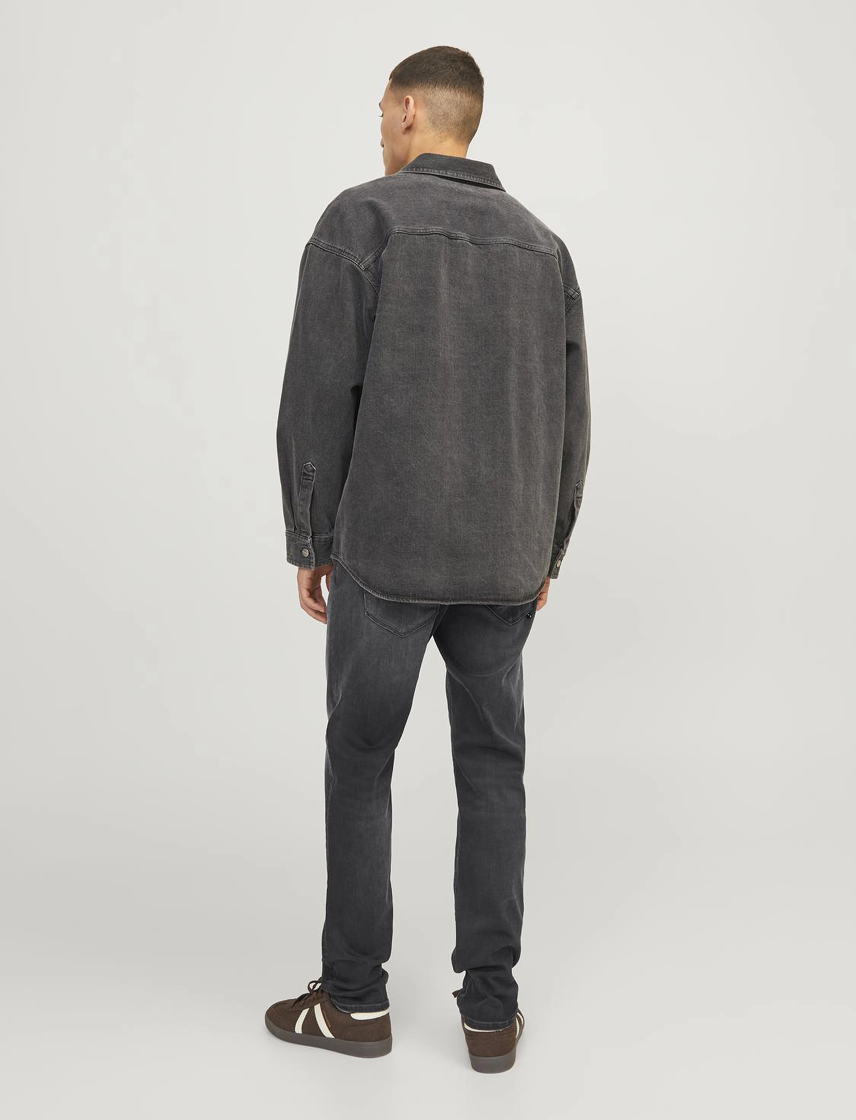 Jack & Jones - JJIGLENN JJFOX 50SPS CB 343 NOOS - black denim - 3