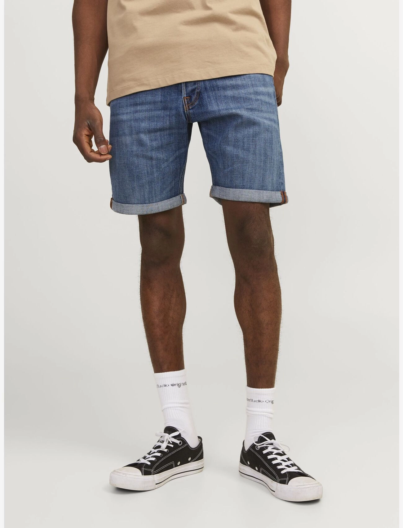 Jack & Jones - JJICHRIS JJWOOD SHORTS GE 415 SN - blue denim - 3