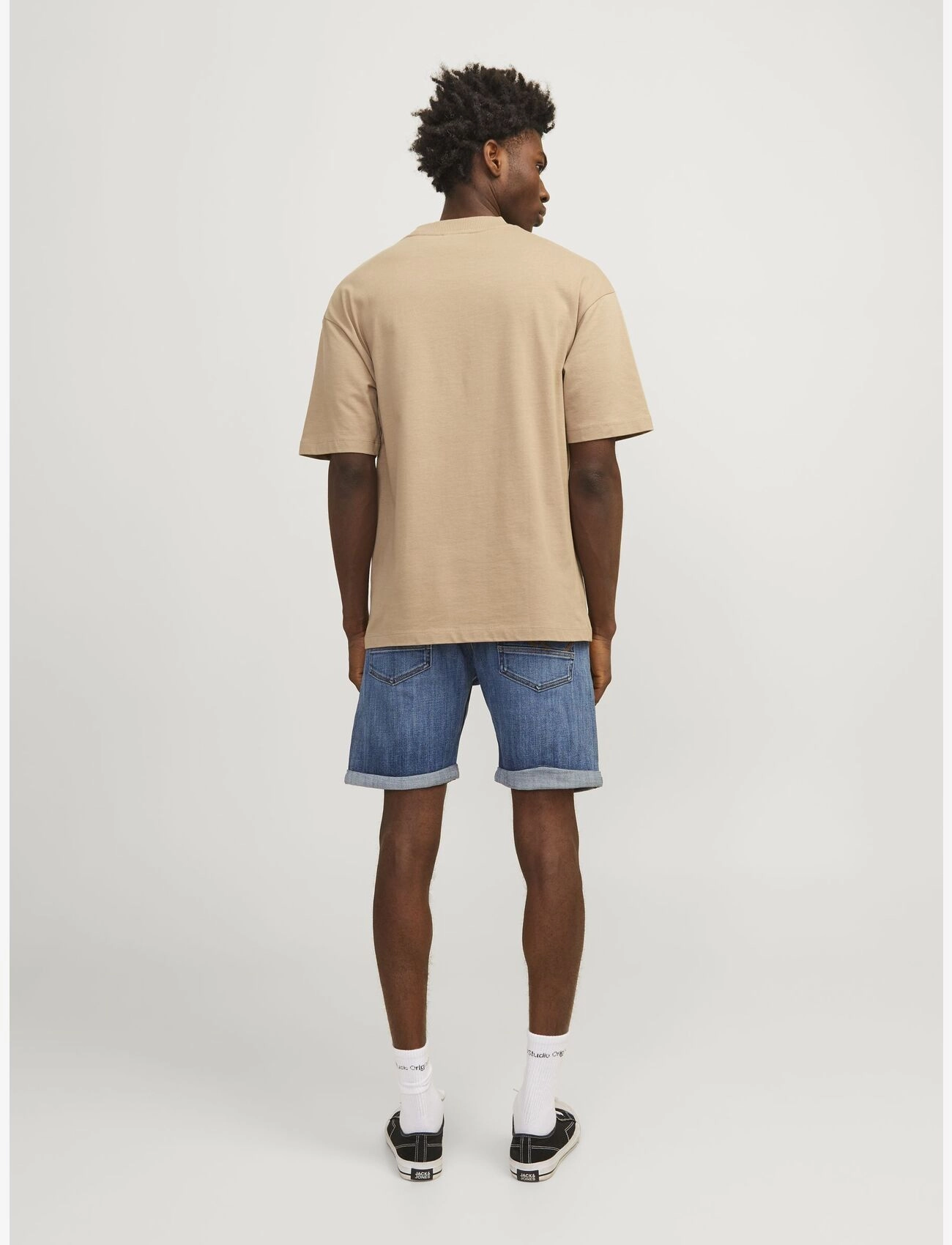 Jack & Jones - JJICHRIS JJWOOD SHORTS GE 415 SN - blue denim - 4