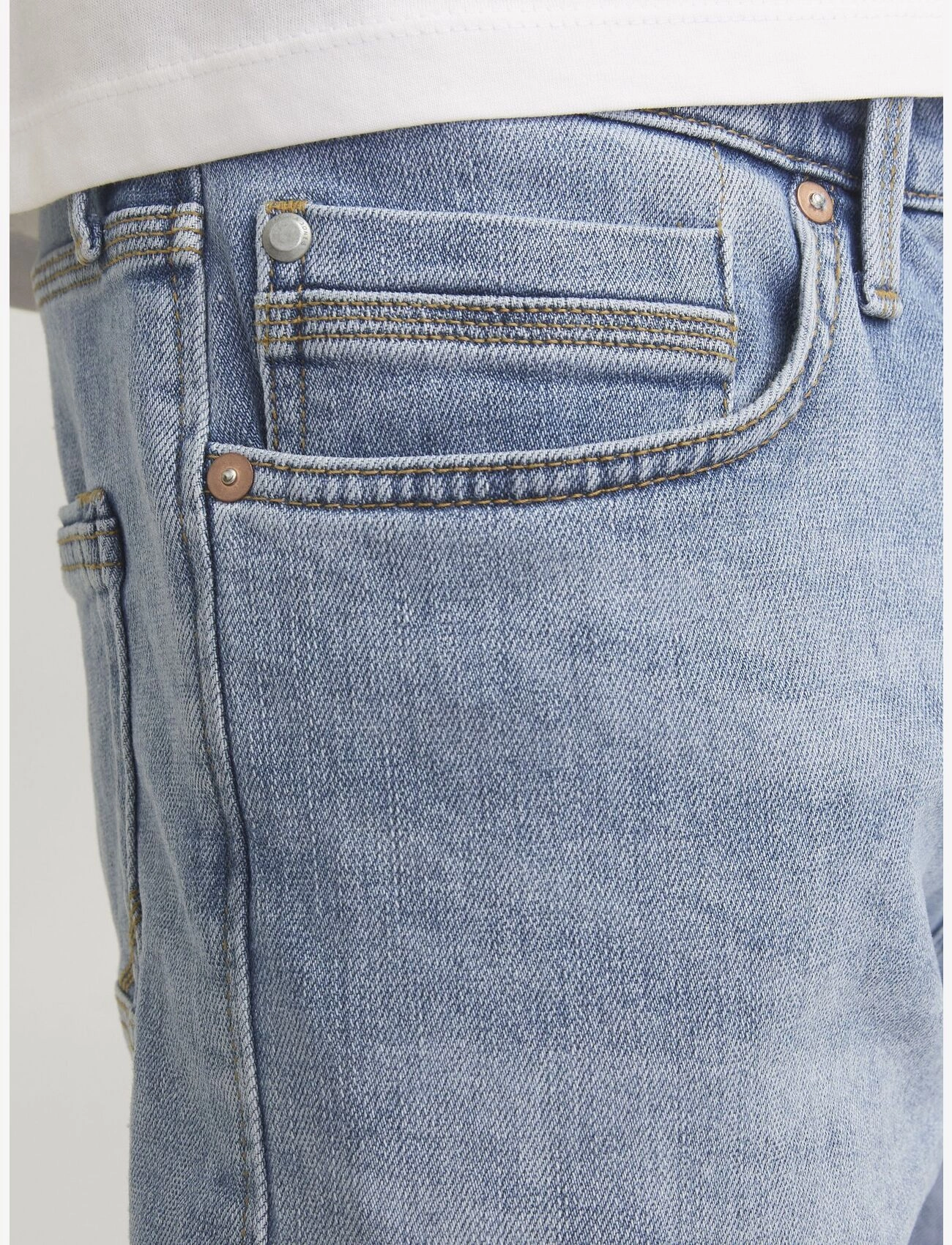 Jack & Jones - JJICHRIS JJWOOD SHORTS GE 515 SN - blue denim - 3