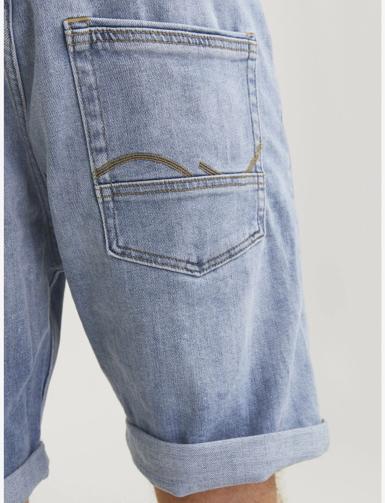 Jack & Jones - JJICHRIS JJWOOD SHORTS GE 515 SN - blue denim - 4