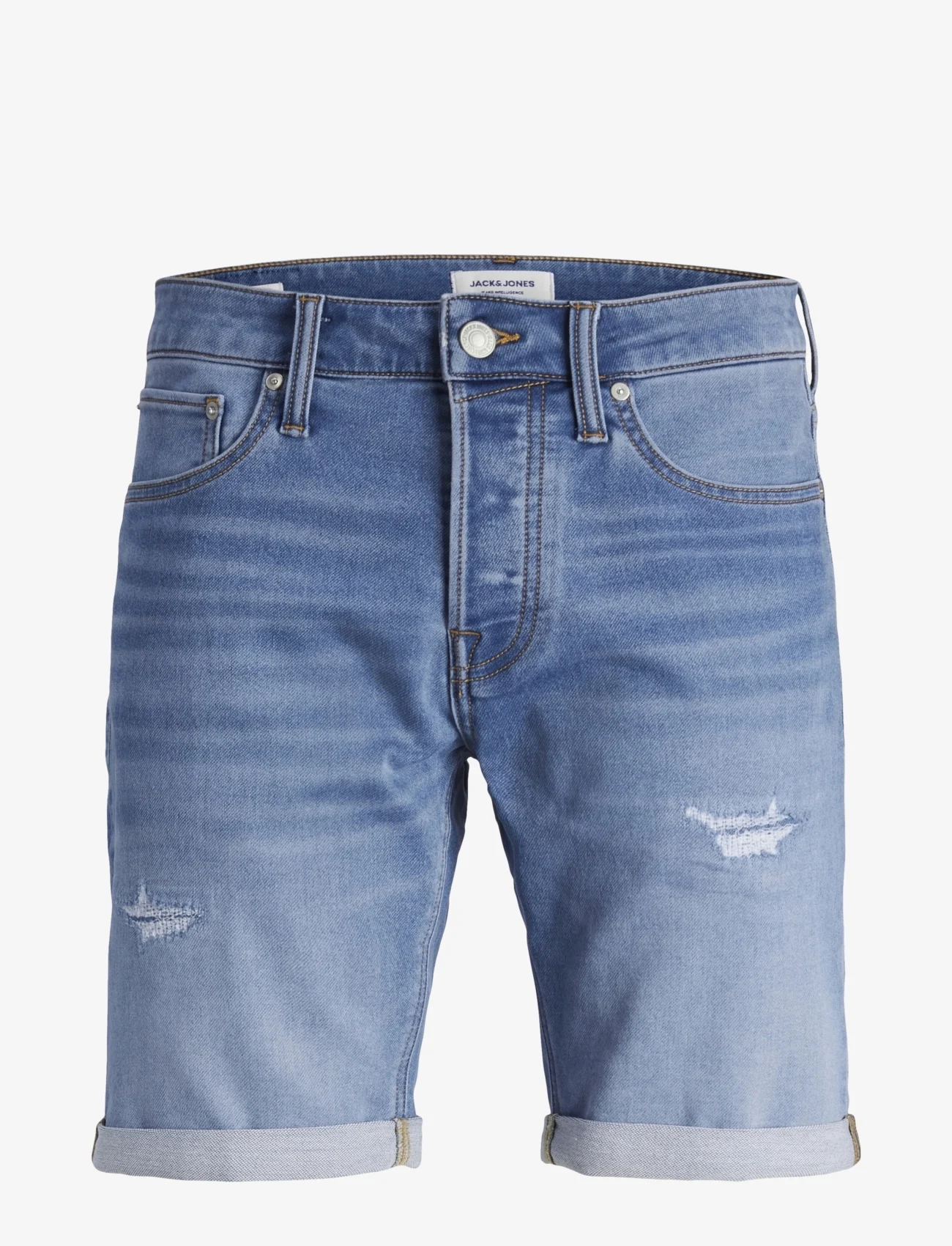 Jack & Jones - JJIRICK JJICON SHORTS GE 709 I.K SS24 SN - denim shorts - blue denim - 0