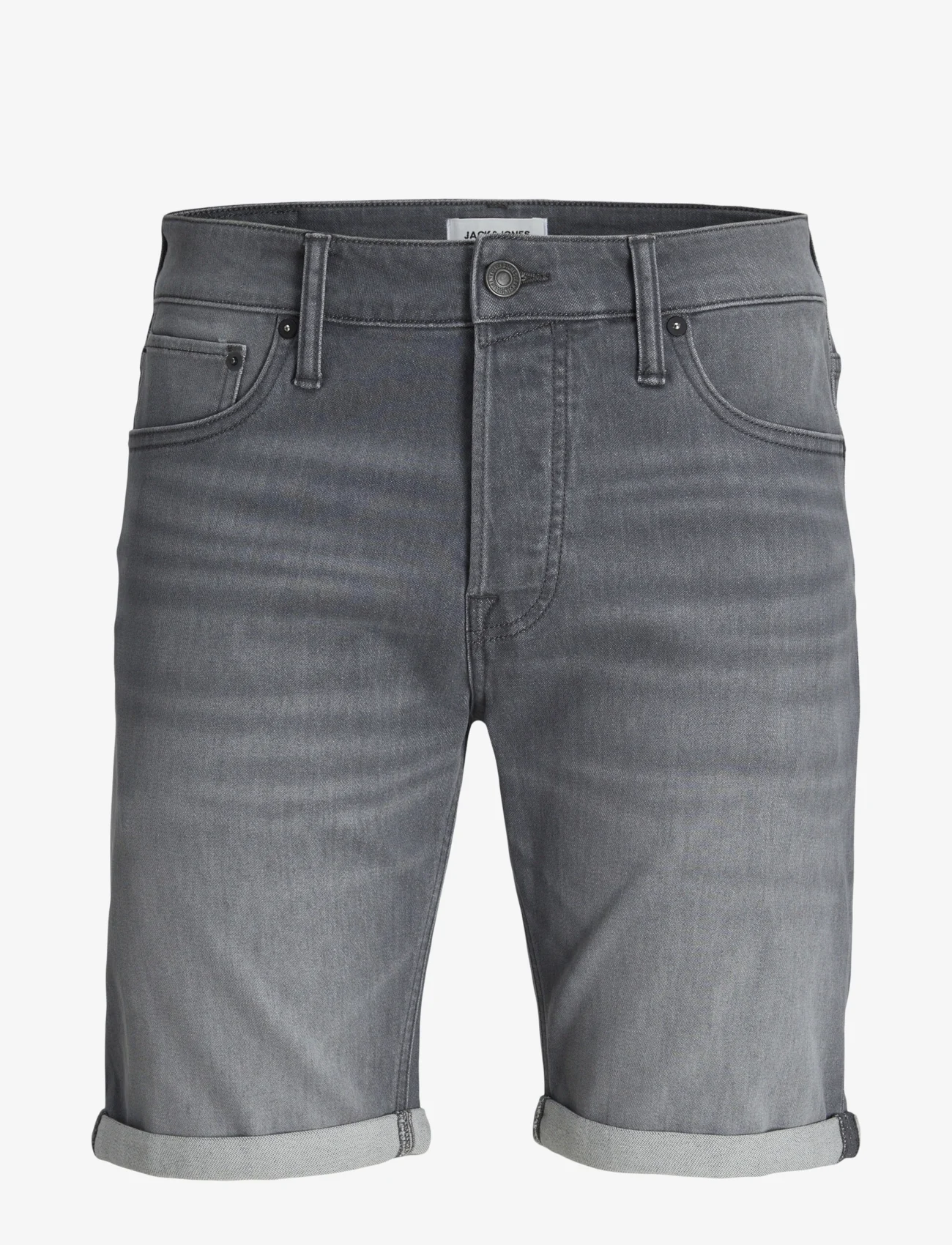 Jack & Jones - JJIRICK JJICON SHORTS GE 370 I.K SS24 SN - jeansshorts - grey denim - 0