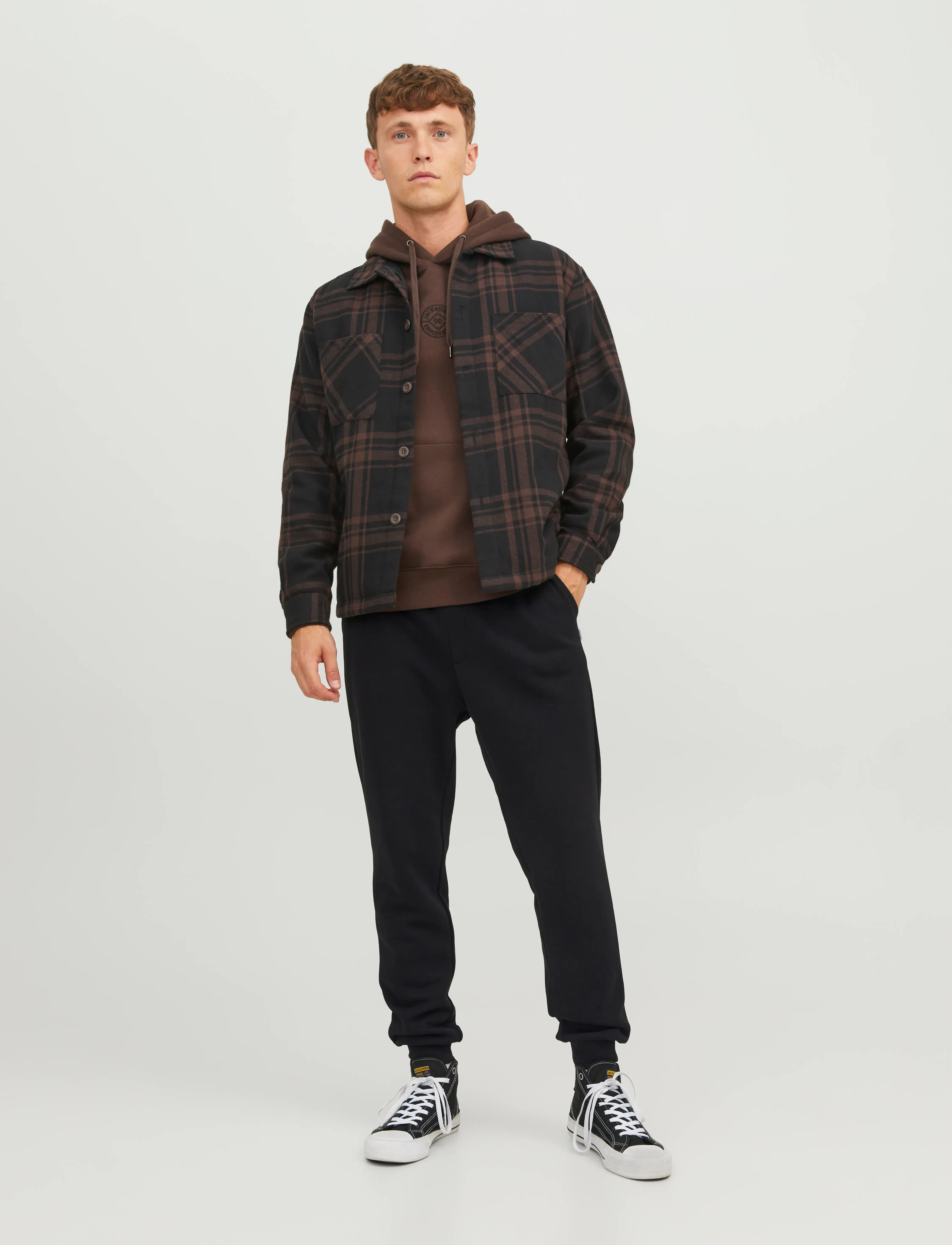 Jack & Jones JPSTGORDON BRADLEY SWEAT PANT NOOS - Kollektionen - BLACK / black