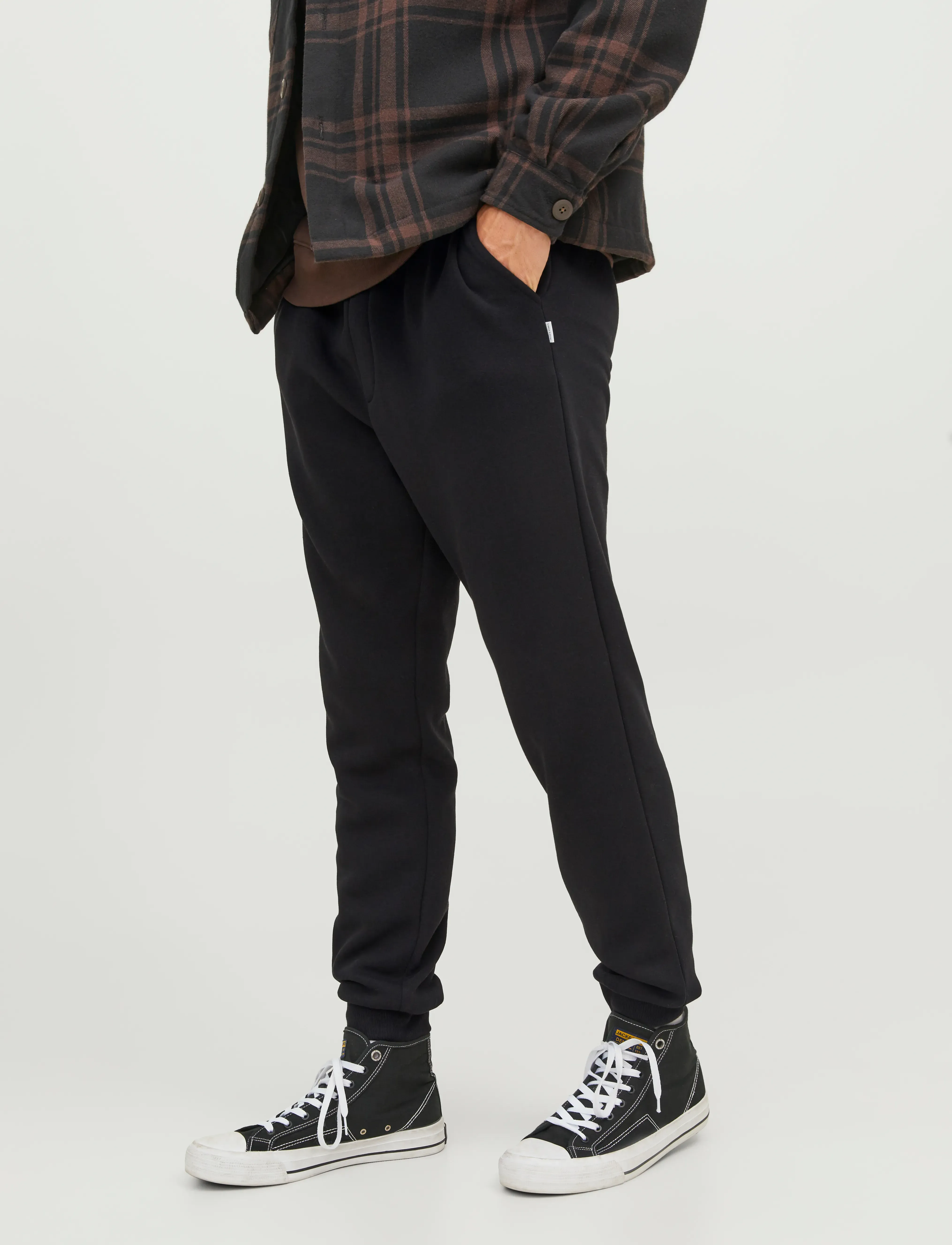 Jack & Jones - JPSTGORDON BRADLEY SWEAT PANT NOOS - collections - black - 5