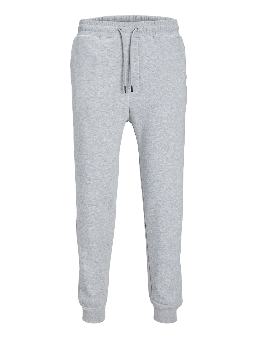 Jack & Jones - JPSTGORDON BRADLEY SWEAT PANT NOOS - kollektioner - light grey melange - 1
