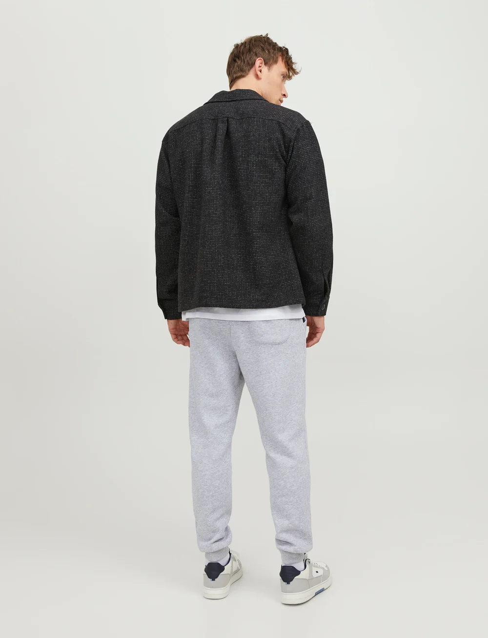 Jack & Jones - JPSTGORDON BRADLEY SWEAT PANT NOOS - kollektionen - light grey melange - 3