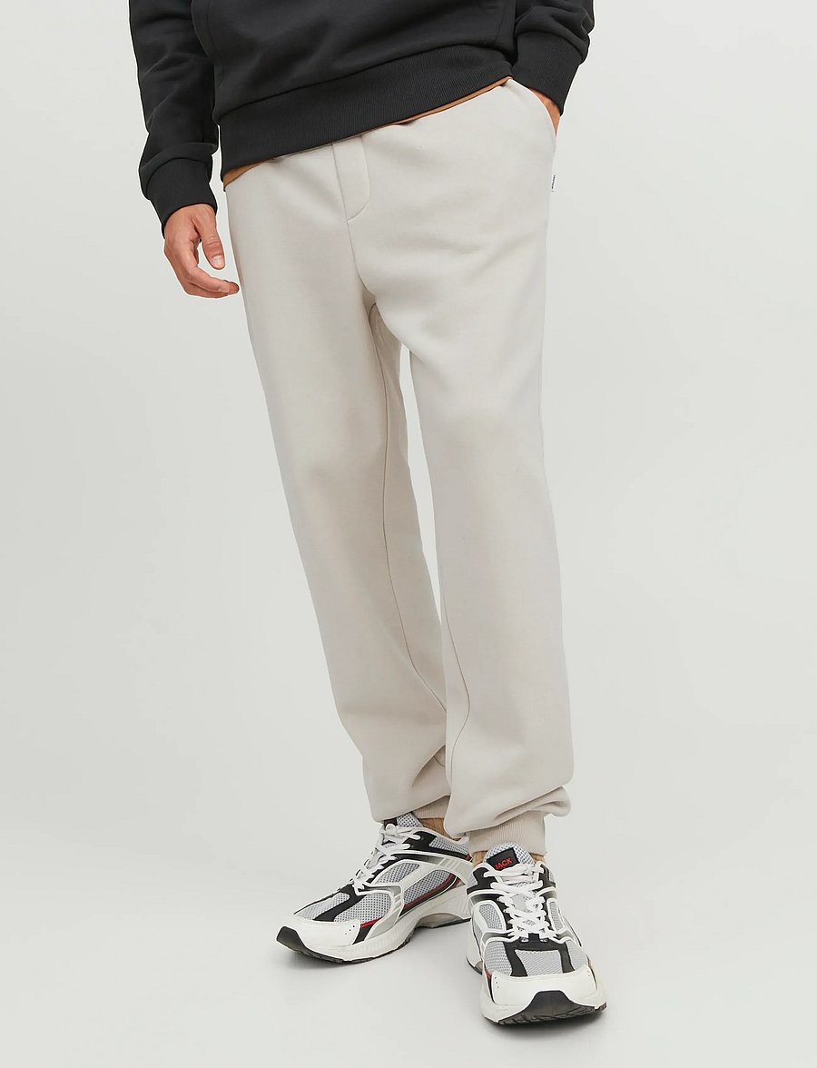 Jack & Jones - JPSTGORDON BRADLEY SWEAT PANT NOOS - kollektioner - moonbeam - 0