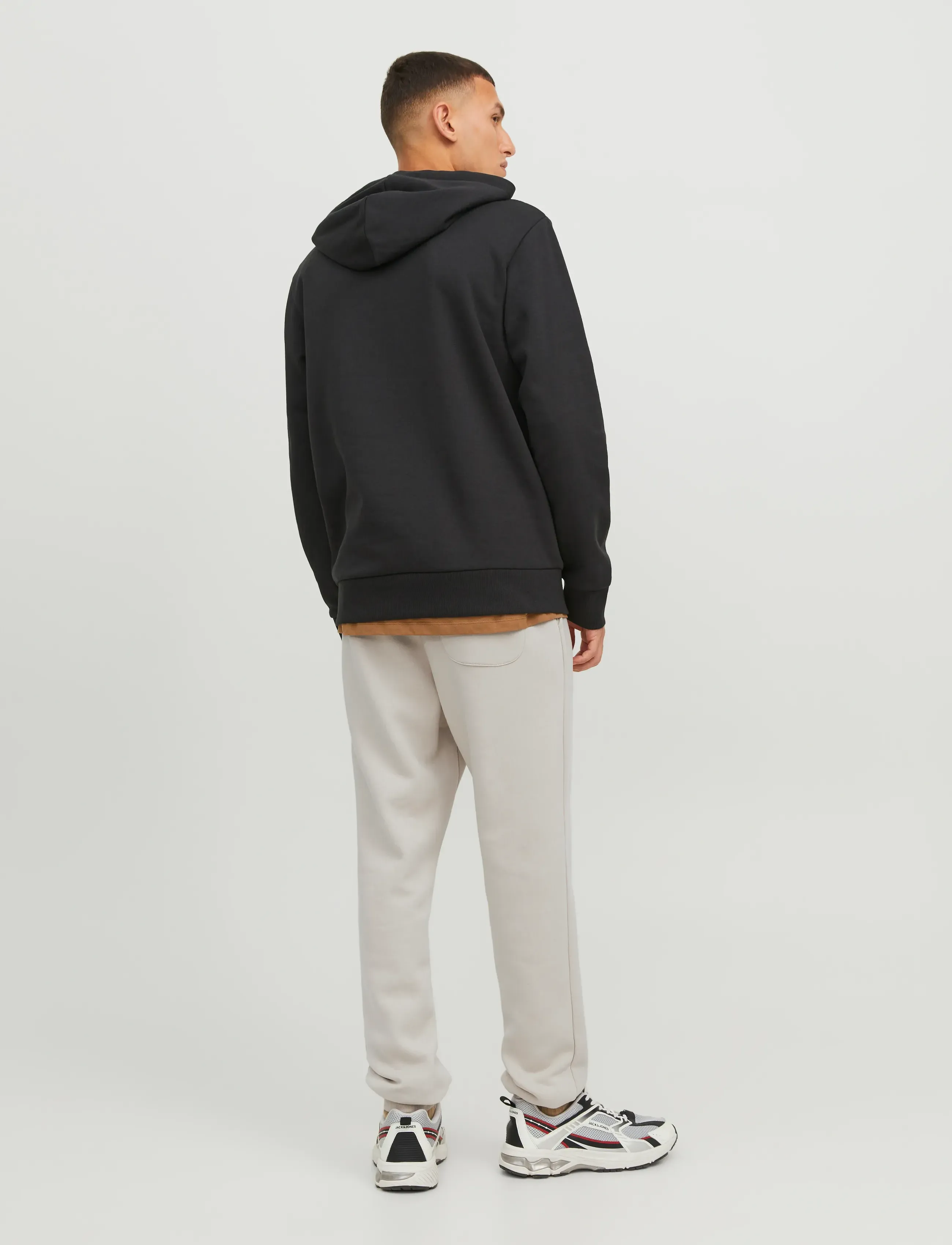 Jack & Jones - JPSTGORDON BRADLEY SWEAT PANT NOOS - kollektioner - moonbeam - 2
