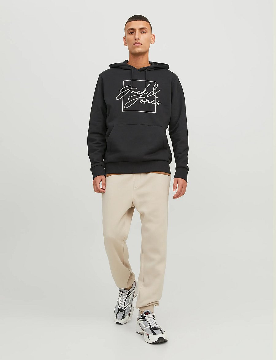 Jack & Jones - JPSTGORDON BRADLEY SWEAT PANT NOOS - kollektioner - moonbeam - 3