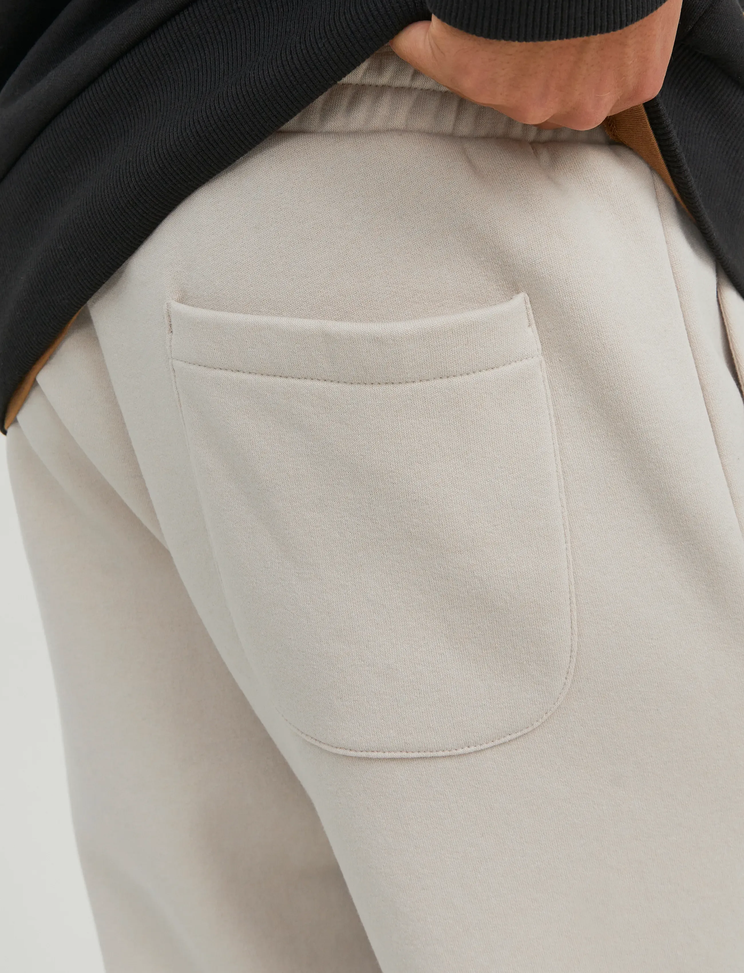 Jack & Jones - JPSTGORDON BRADLEY SWEAT PANT NOOS - kollektioner - moonbeam - 4