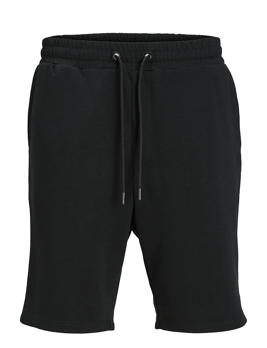 Jack & Jones - JPSTGORDON BRADLEY SWEAT SHORTS MID NOOS - sweatshorts - black - 1