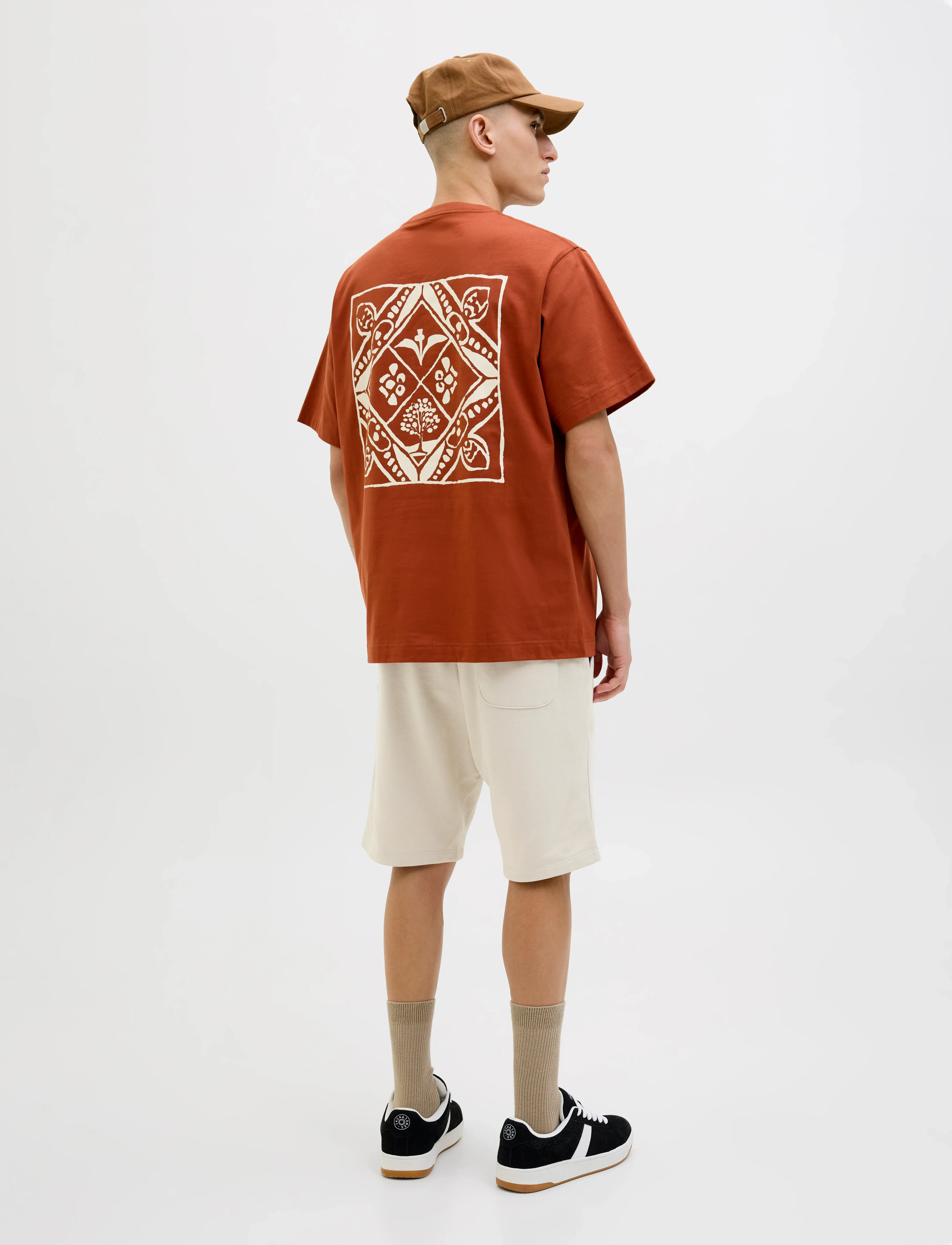 Jack & Jones - JPSTGORDON BRADLEY SWEAT SHORTS MID NOOS - sweatshorts - moonbeam - 3