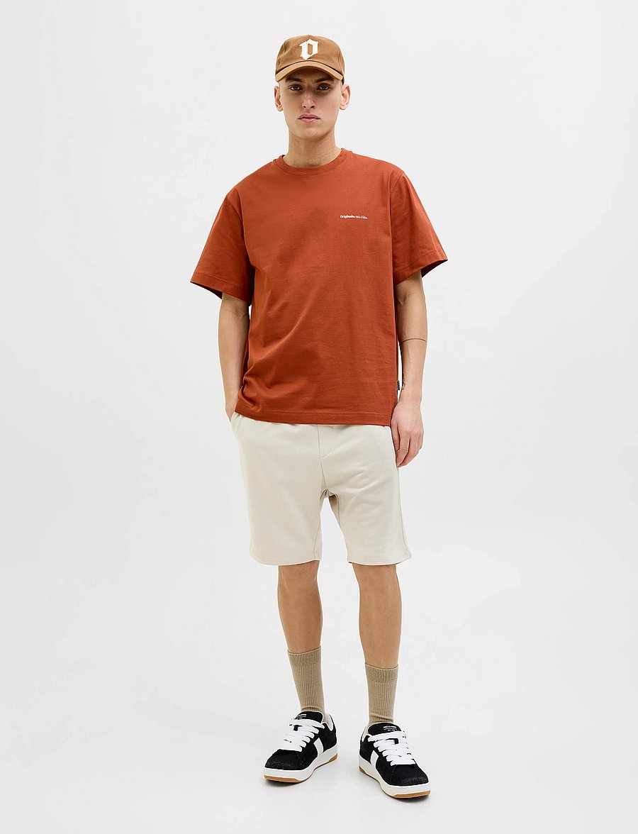 Jack & Jones - JPSTGORDON BRADLEY SWEAT SHORTS MID NOOS - lühikesed dressipüksid - moonbeam - 5