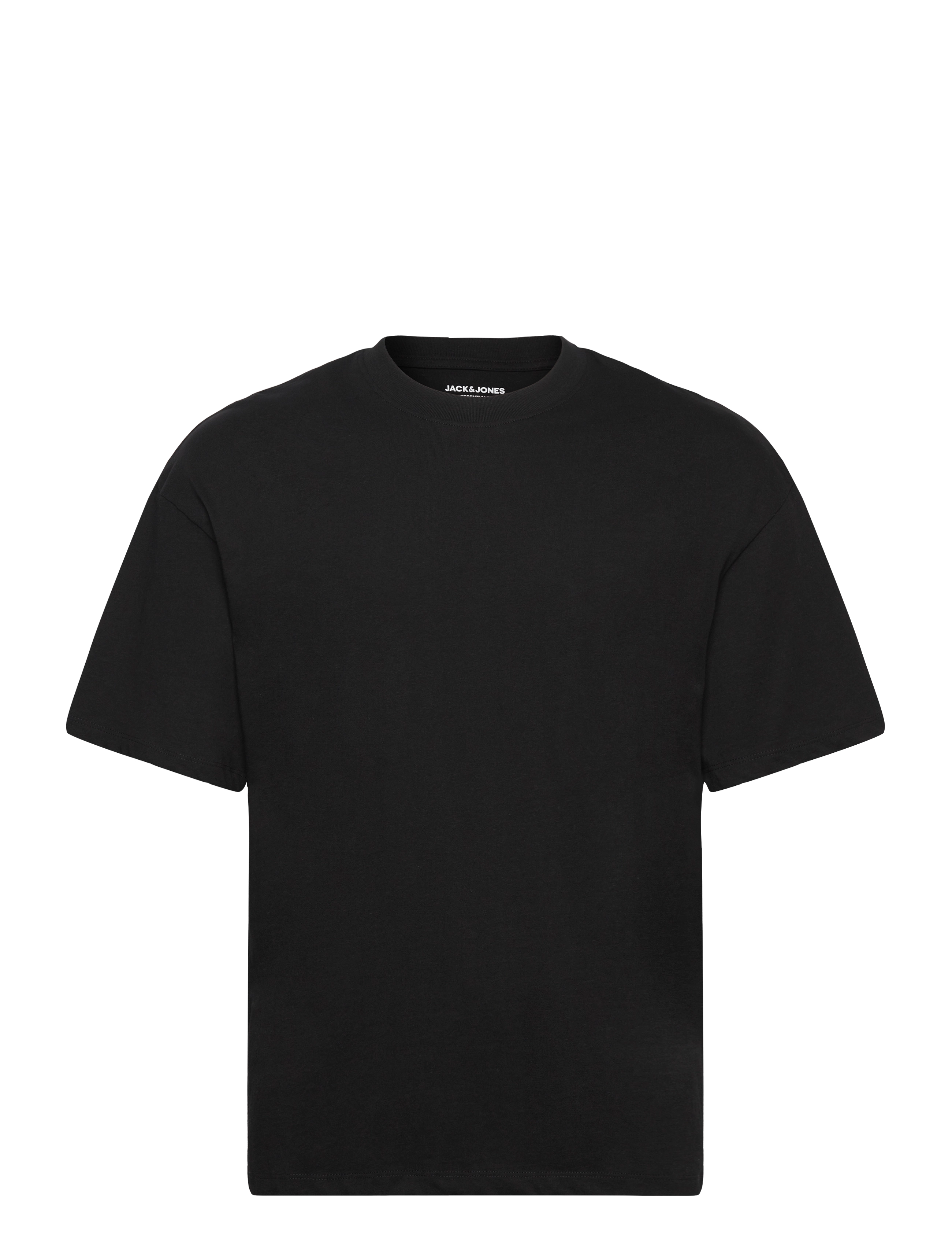 JJEBRADLEY TEE SS O-NECK NOOS - BLACK