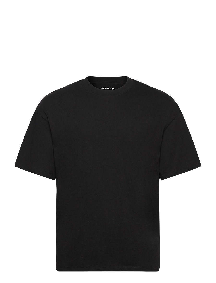 Jack & Jones - JJEBRADLEY TEE SS O-NECK NOOS - kurzärmelige t-shirts - black - 1