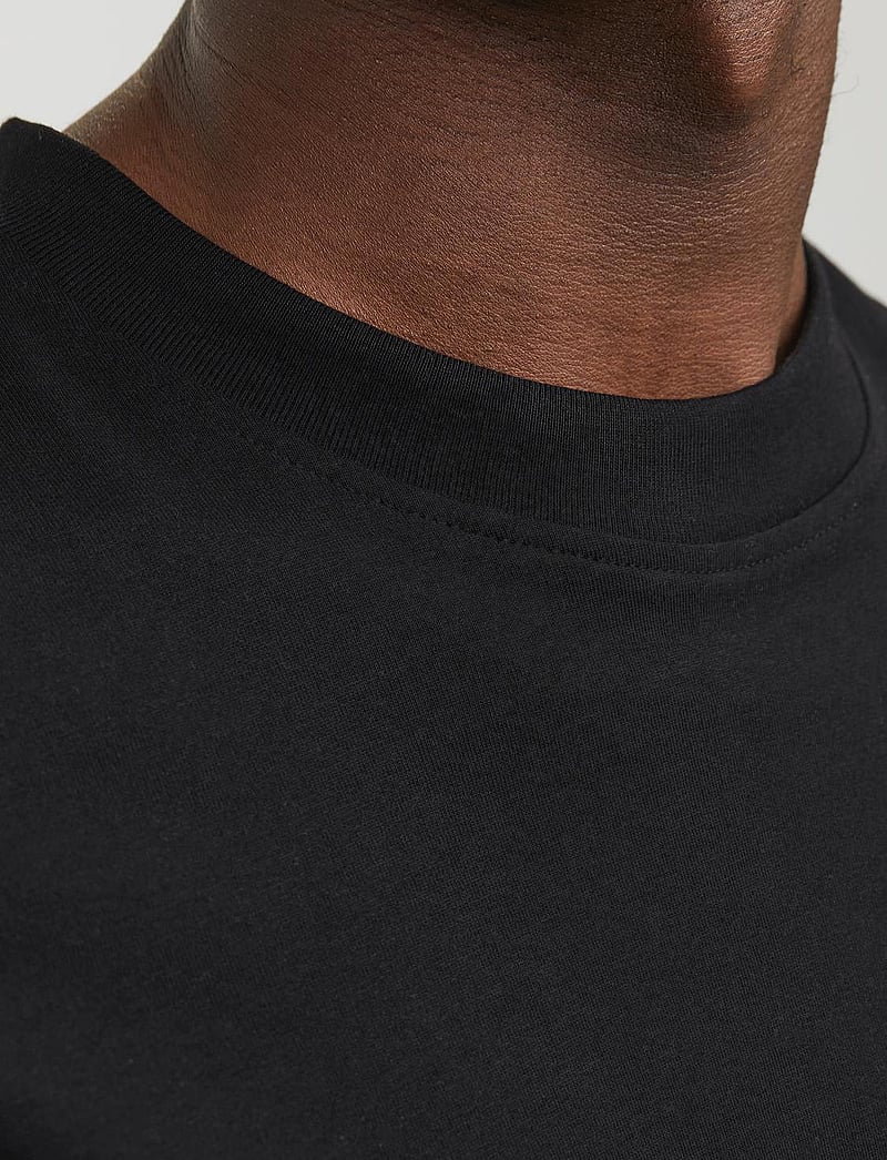 Jack & Jones - JJEBRADLEY TEE SS O-NECK NOOS - kortärmade t-shirts - black - 4