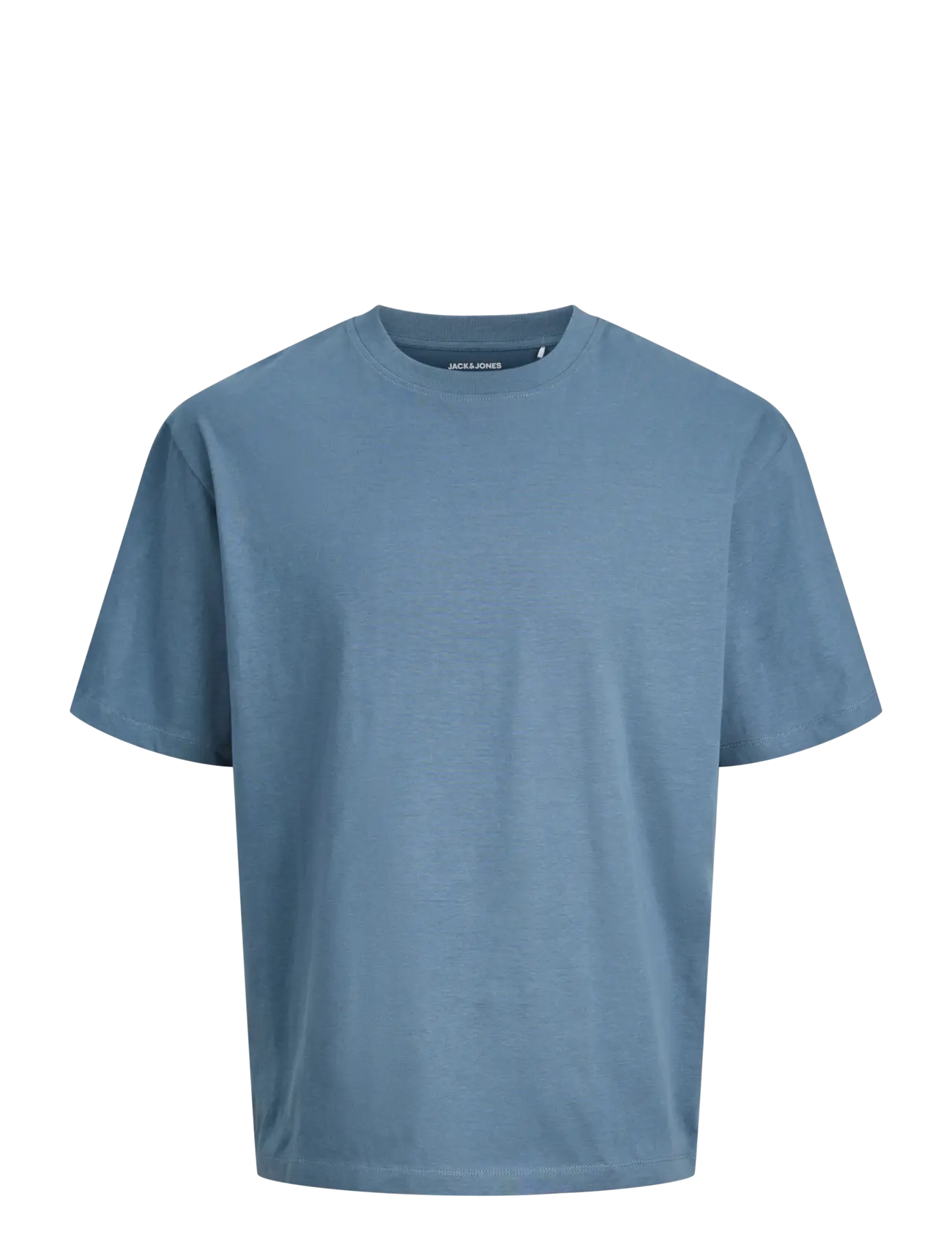 JJEBRADLEY TEE SS O-NECK NOOS - BLUE MIRAGE