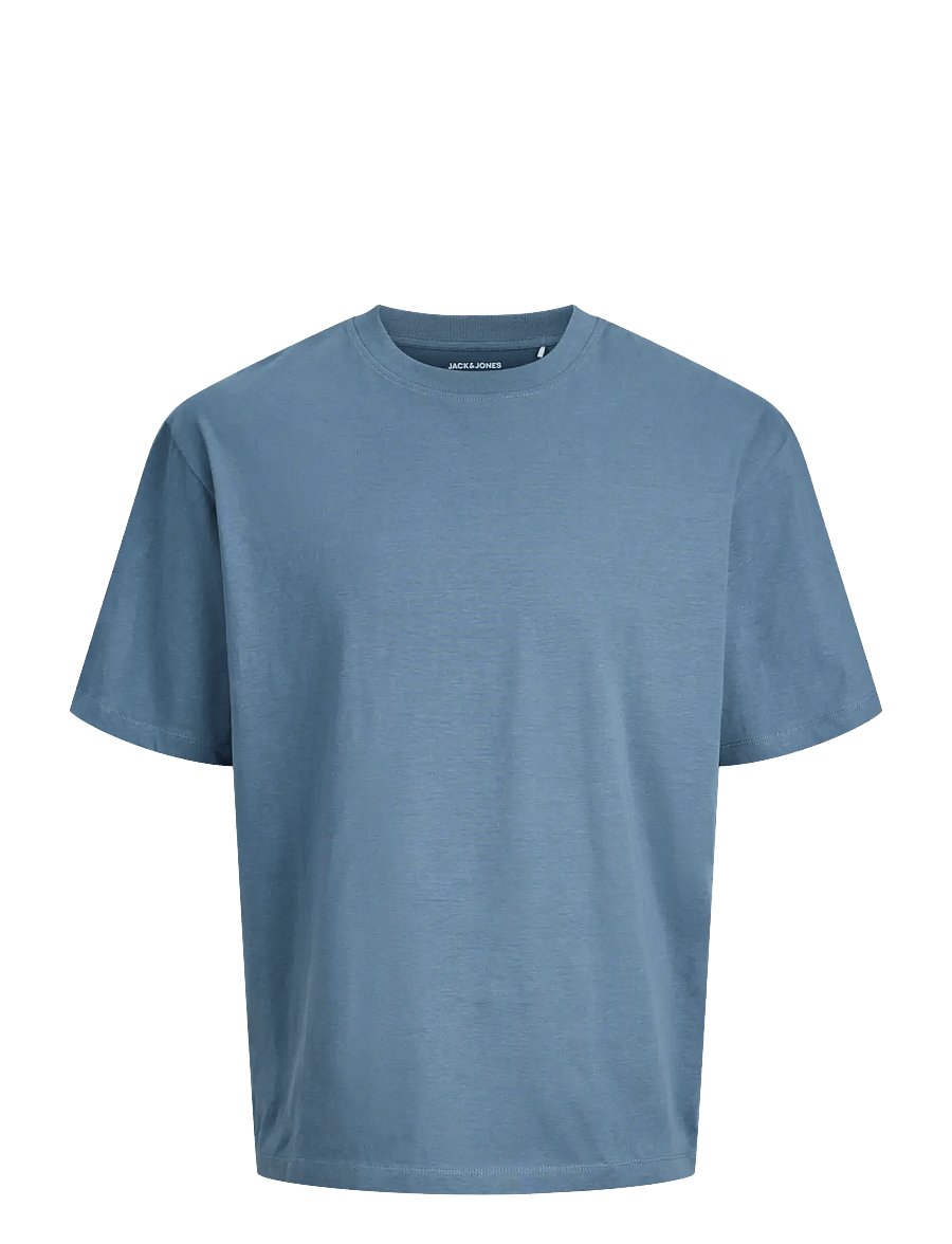 Jack & Jones - JJEBRADLEY TEE SS O-NECK NOOS - kortärmade t-shirts - blue mirage - 1