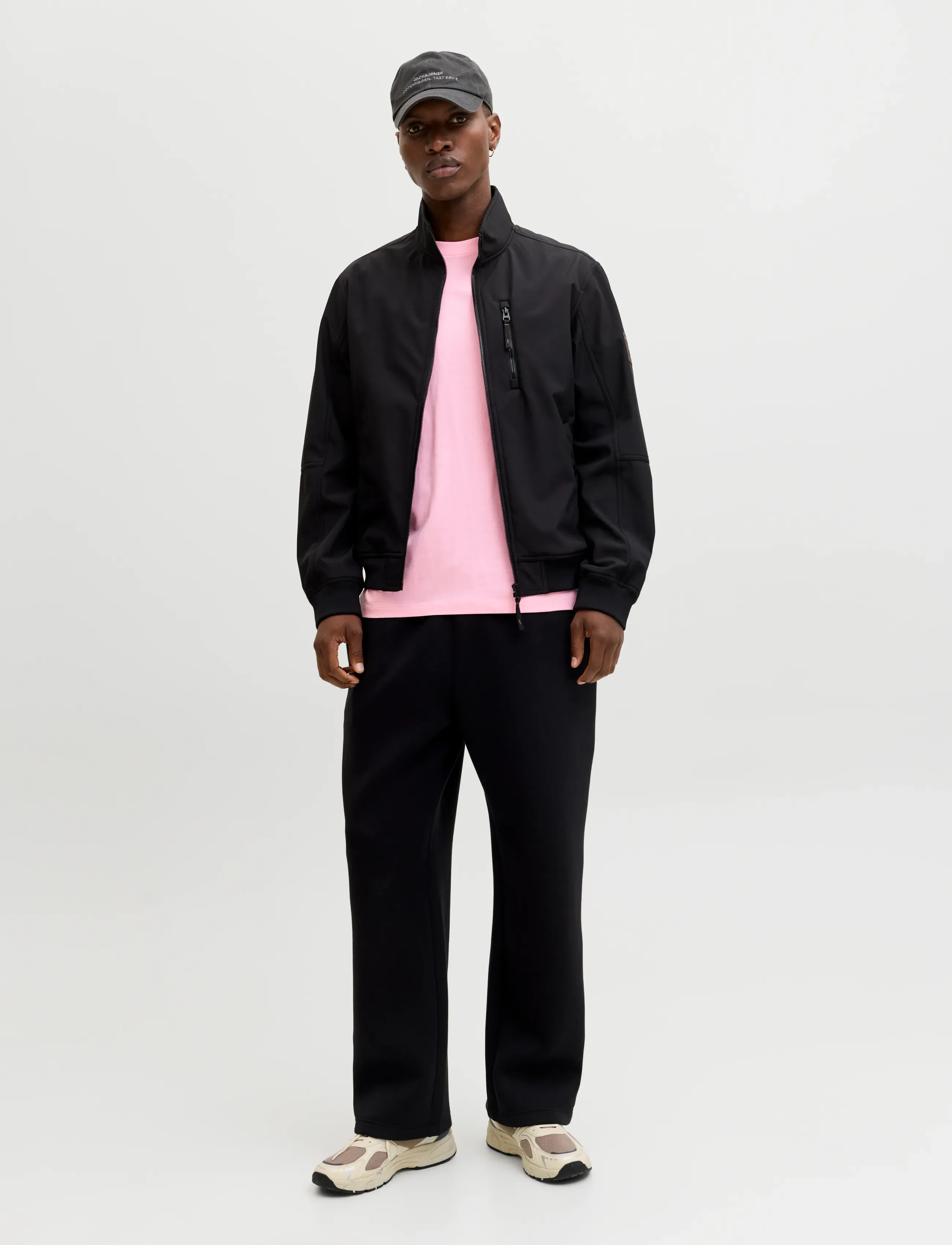 Jack & Jones - JJEBRADLEY TEE SS O-NECK NOOS - kurzärmelig - prism pink - 3