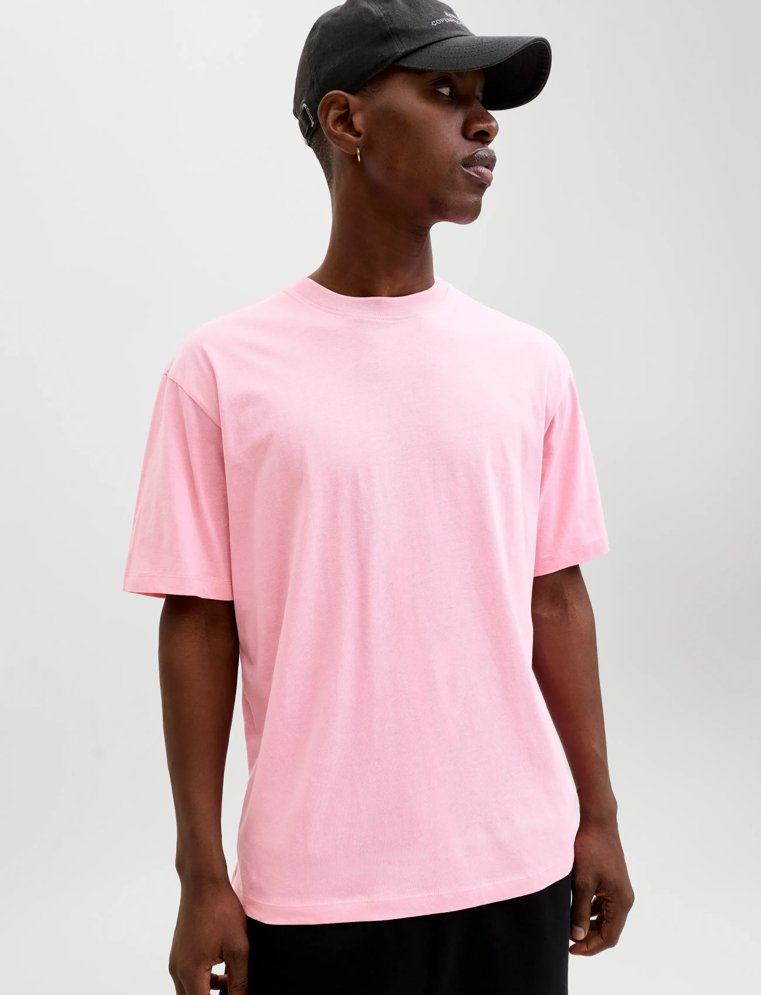 Jack & Jones - JJEBRADLEY TEE SS O-NECK NOOS - kurzärmelig - prism pink - 5