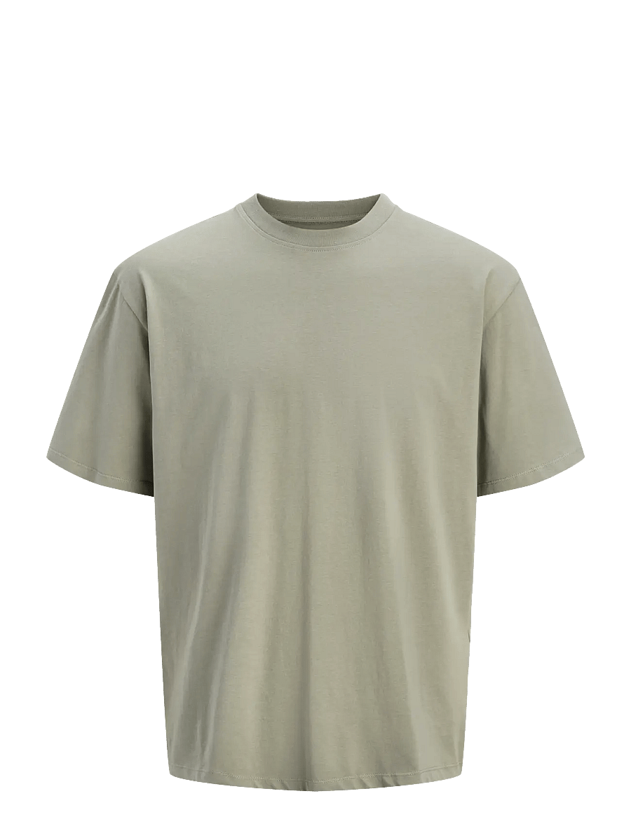 Jack & Jones - JJEBRADLEY TEE SS O-NECK NOOS - kortärmade t-shirts - vetiver - 1