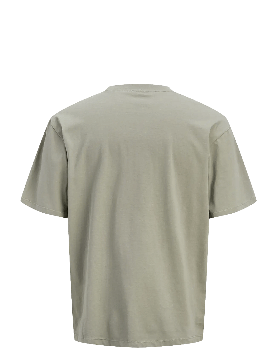 Jack & Jones - JJEBRADLEY TEE SS O-NECK NOOS - kortärmade t-shirts - vetiver - 2