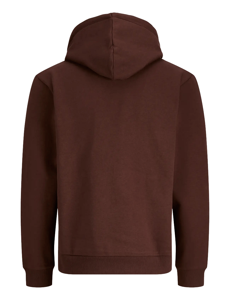 Jack & Jones - JJEBRADLEY SWEAT HOOD NOOS - kapuzenpullover - bitter chocolate - 2
