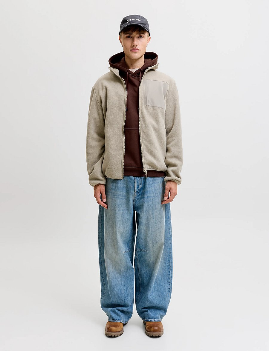 Jack & Jones - JJEBRADLEY SWEAT HOOD NOOS - kapuzenpullover - bitter chocolate - 4