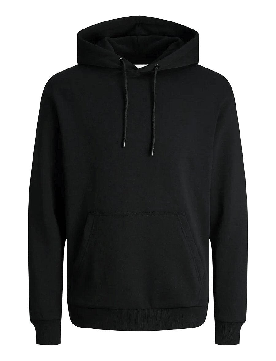 Jack & Jones - JJEBRADLEY SWEAT HOOD NOOS - hoodies - black - 1