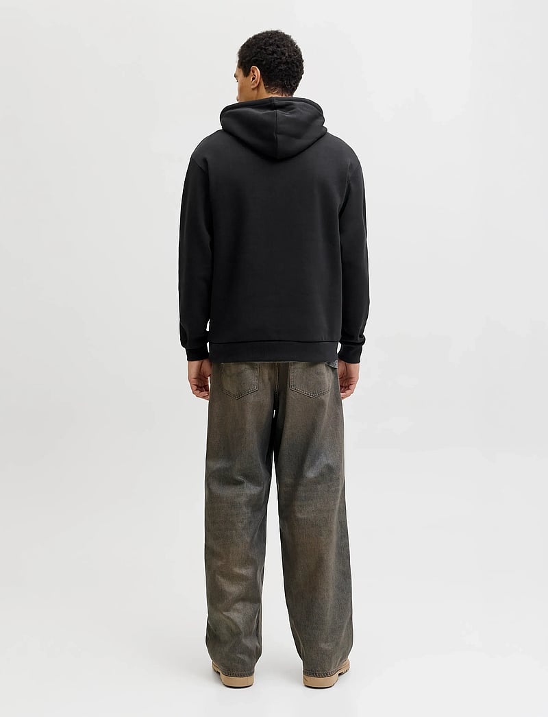 Jack & Jones - JJEBRADLEY SWEAT HOOD NOOS - bluzy z kapturem - black - 2