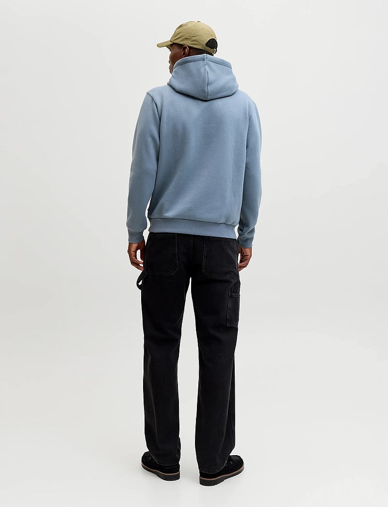 Jack & Jones - JJEBRADLEY SWEAT HOOD NOOS - hættetrøjer - blue mirage - 2
