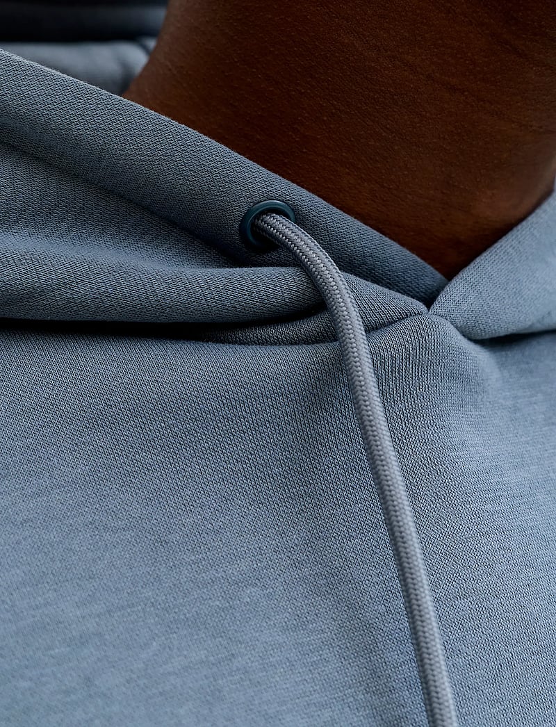 Jack & Jones - JJEBRADLEY SWEAT HOOD NOOS - hættetrøjer - blue mirage - 4