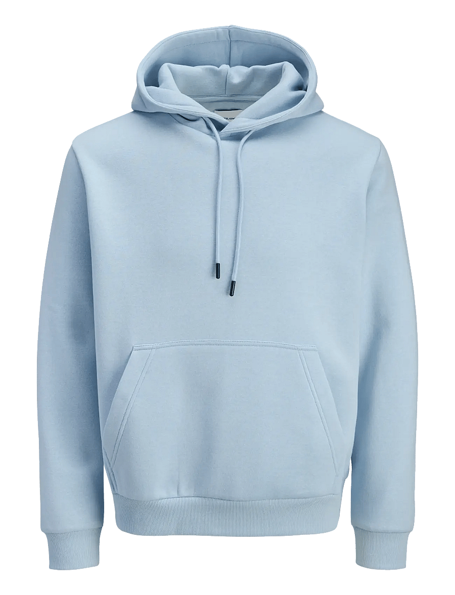 Jack & Jones - JJEBRADLEY SWEAT HOOD NOOS - hættetrøjer - celestial blue - 1