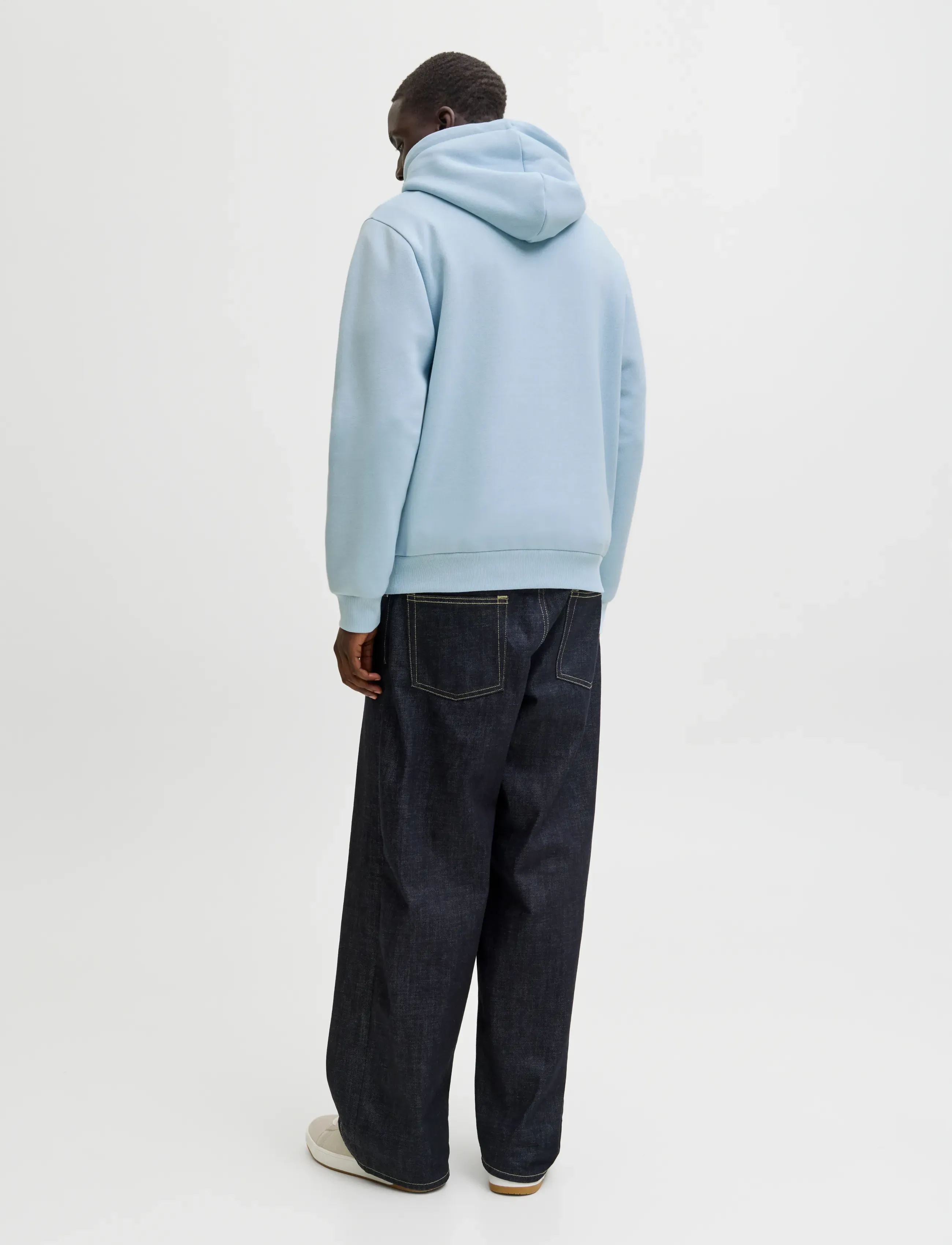 Jack & Jones - JJEBRADLEY SWEAT HOOD NOOS - hættetrøjer - celestial blue - 2