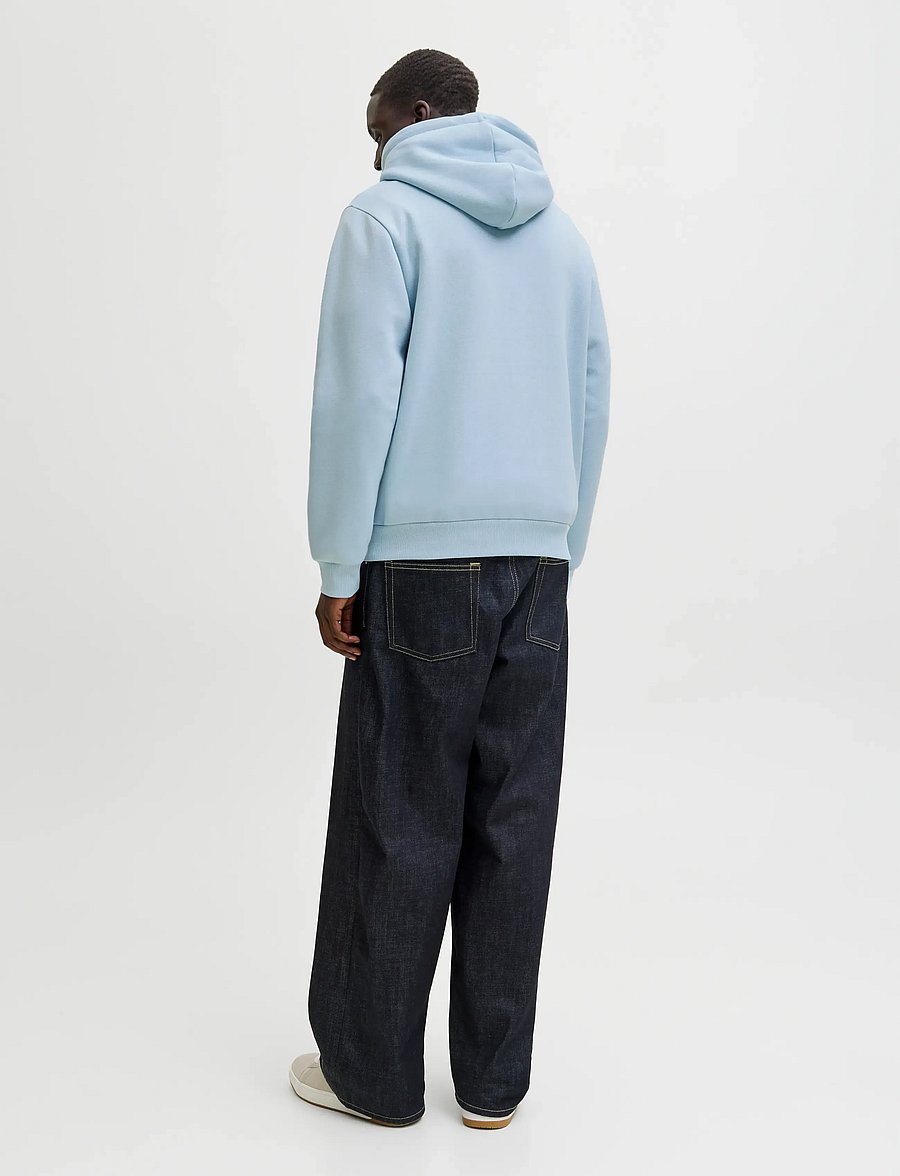 Jack & Jones - JJEBRADLEY SWEAT HOOD NOOS - hættetrøjer - celestial blue - 2