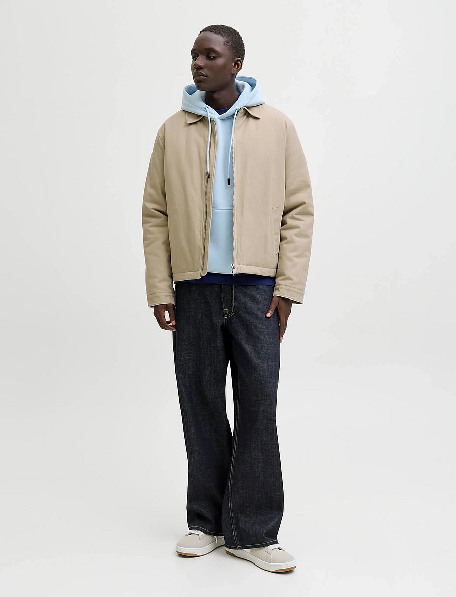 Jack & Jones - JJEBRADLEY SWEAT HOOD NOOS - hættetrøjer - celestial blue - 3