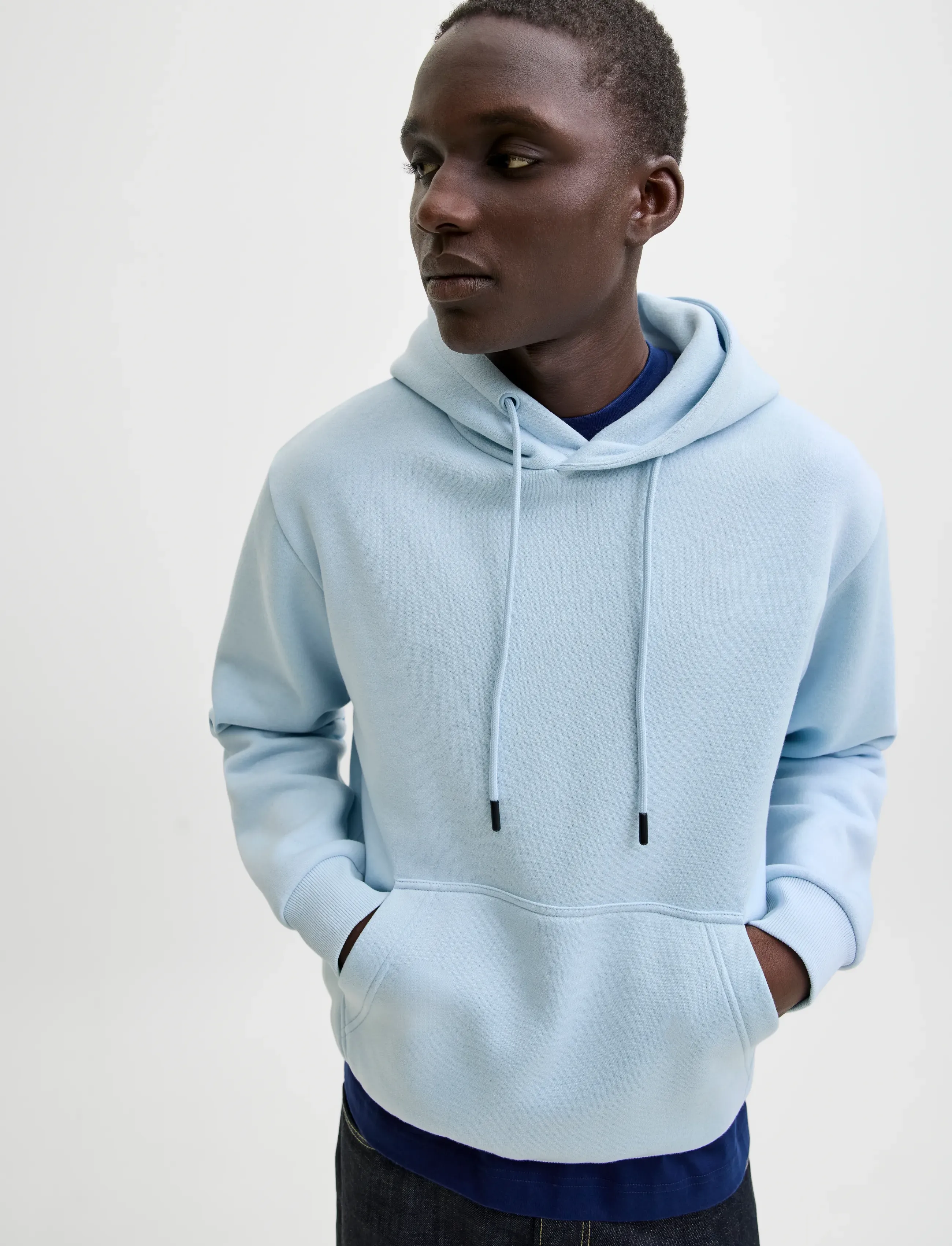 Jack & Jones - JJEBRADLEY SWEAT HOOD NOOS - kapuutsiga pusad - celestial blue - 5