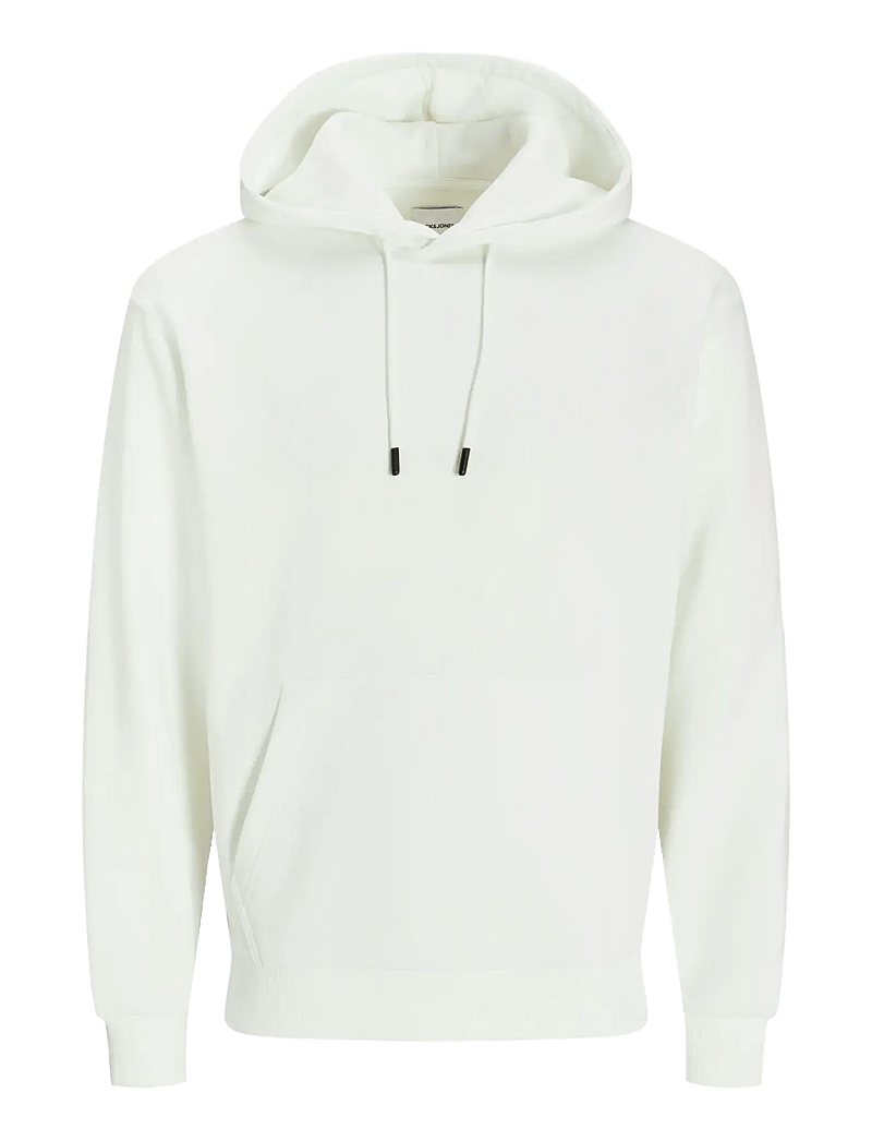 Jack & Jones - JJEBRADLEY SWEAT HOOD NOOS - hættetrøjer - cloud dancer - 1