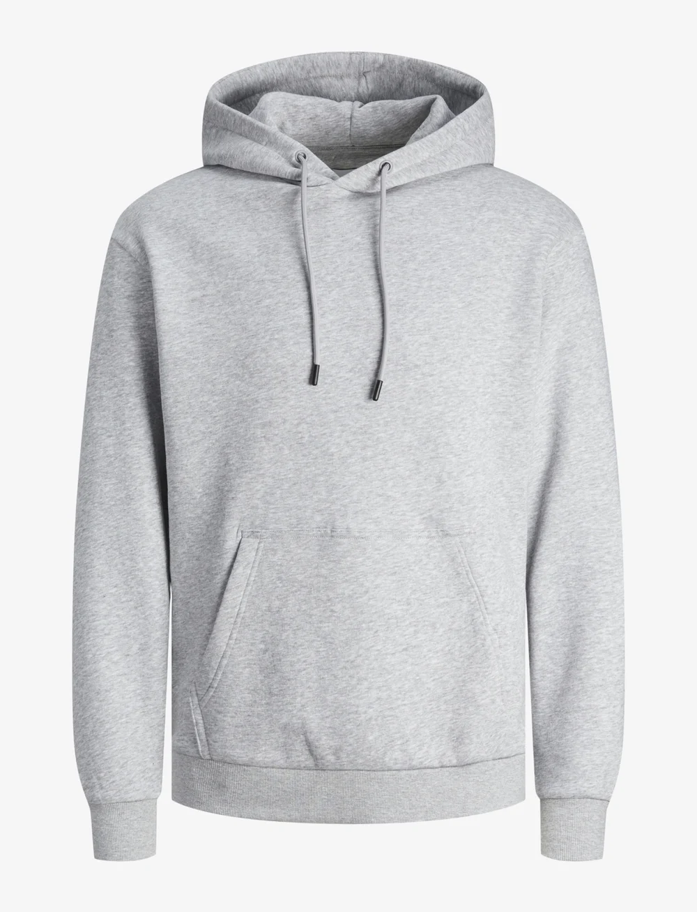 Jack & Jones - JJEBRADLEY SWEAT HOOD NOOS - kapuzenpullover - light grey melange - 1